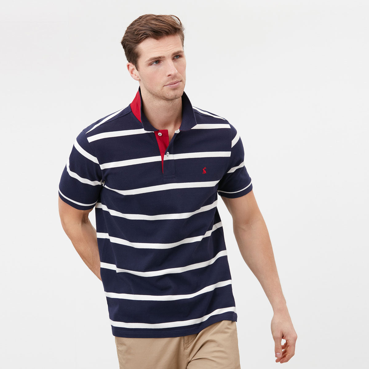 Joules Mens Filbert Striped Polo