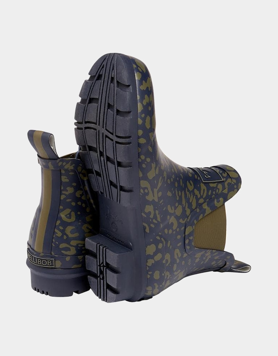 Joules Short Height Printed Welly Wellibob