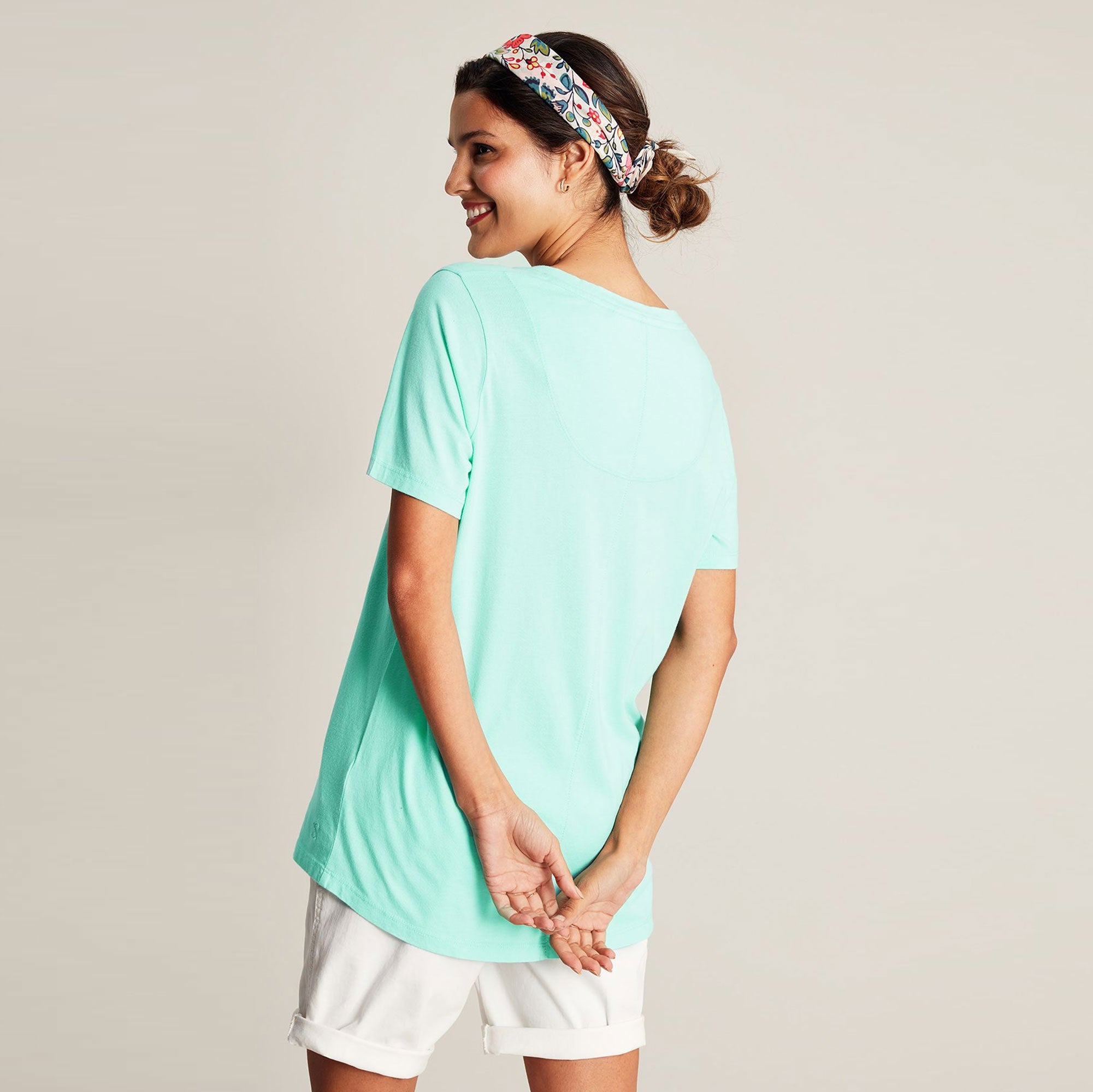 Joules Ladies Emily V Neck Tee