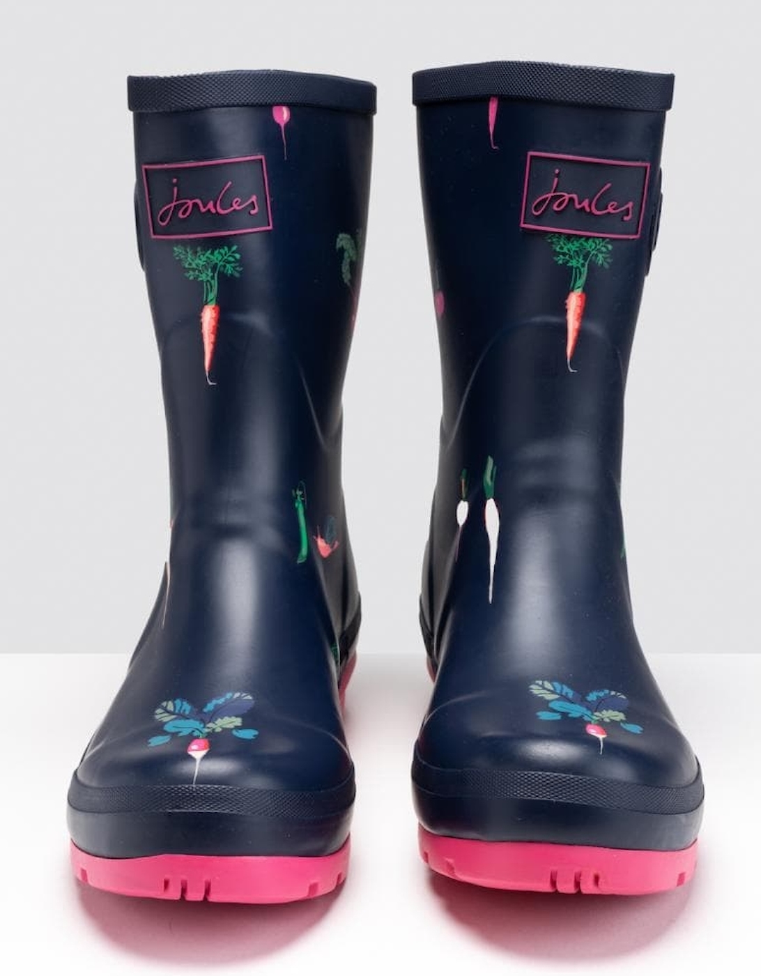 Joules Mid Height Printed Welly Molly Welly