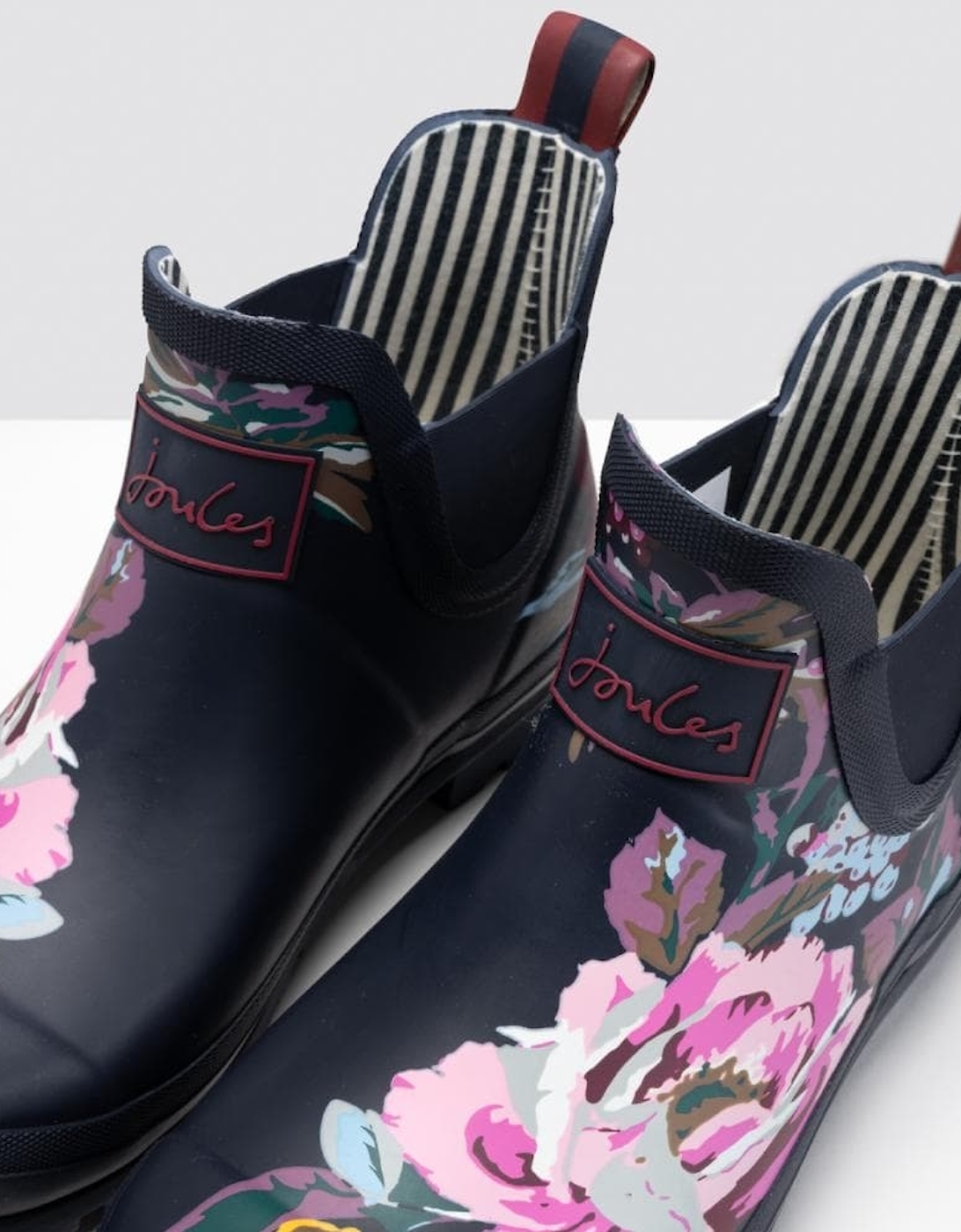 Joules Short Height Printed Welly Wellibob