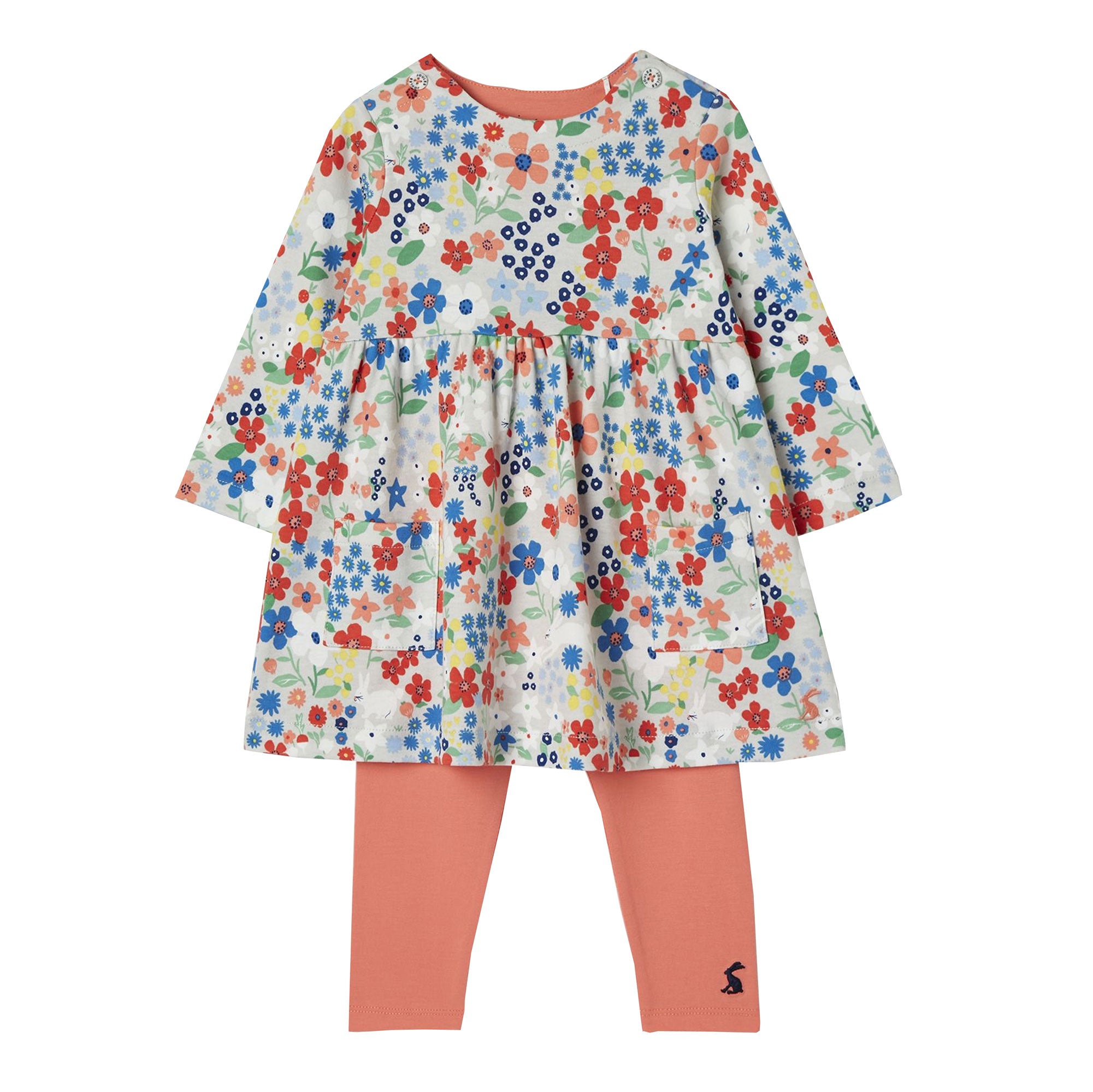 Joules Baby Christina Dress And Legging Set