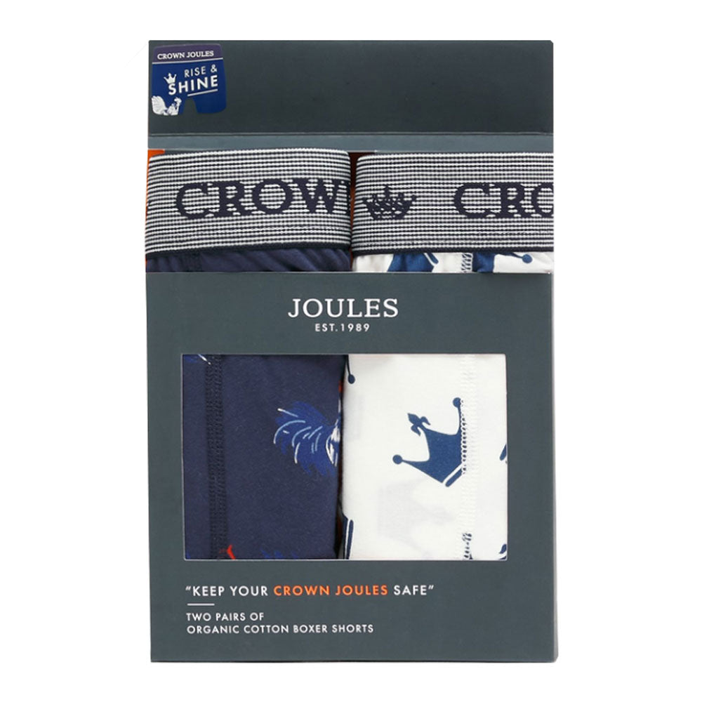 Joules Mens Crown Joules 2 Pack Underwear