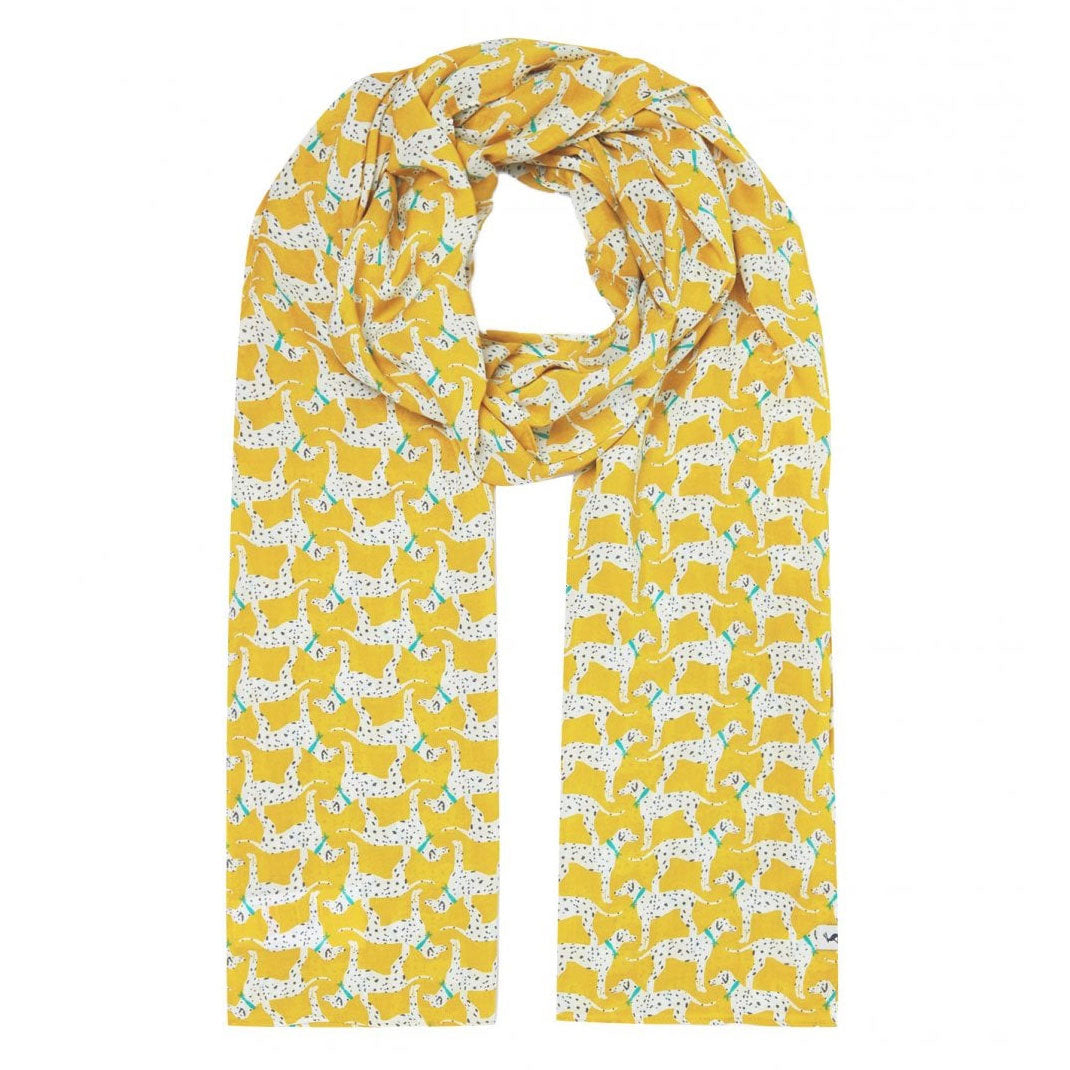 Joules Ladies Eco Conway Lightweight Printed Scarf