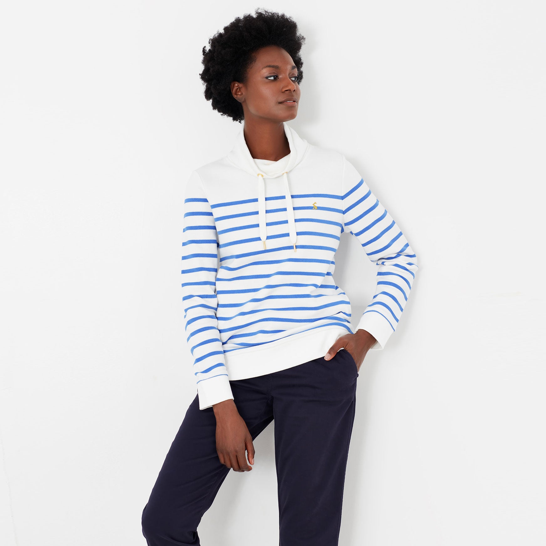 Joules Ladies Kinsley Cosy Funnel Neck Sweat