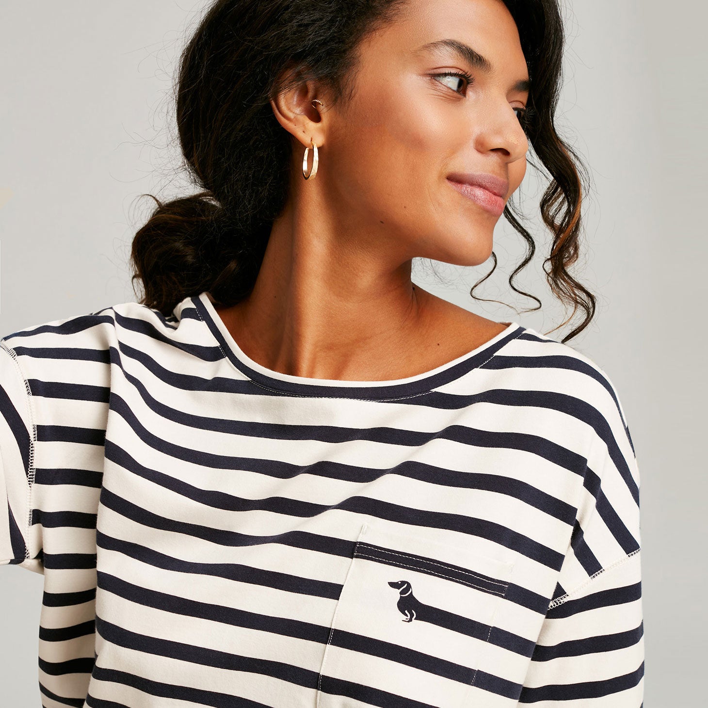 Joules Ladies Dreamley Long Sleeve Jersey Pyjama Set