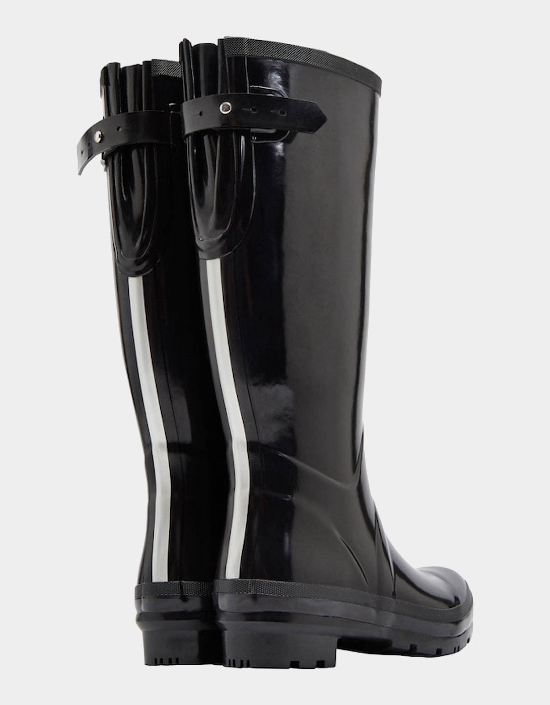 Joules Womens Field Gloss Wellingtons (Black)
