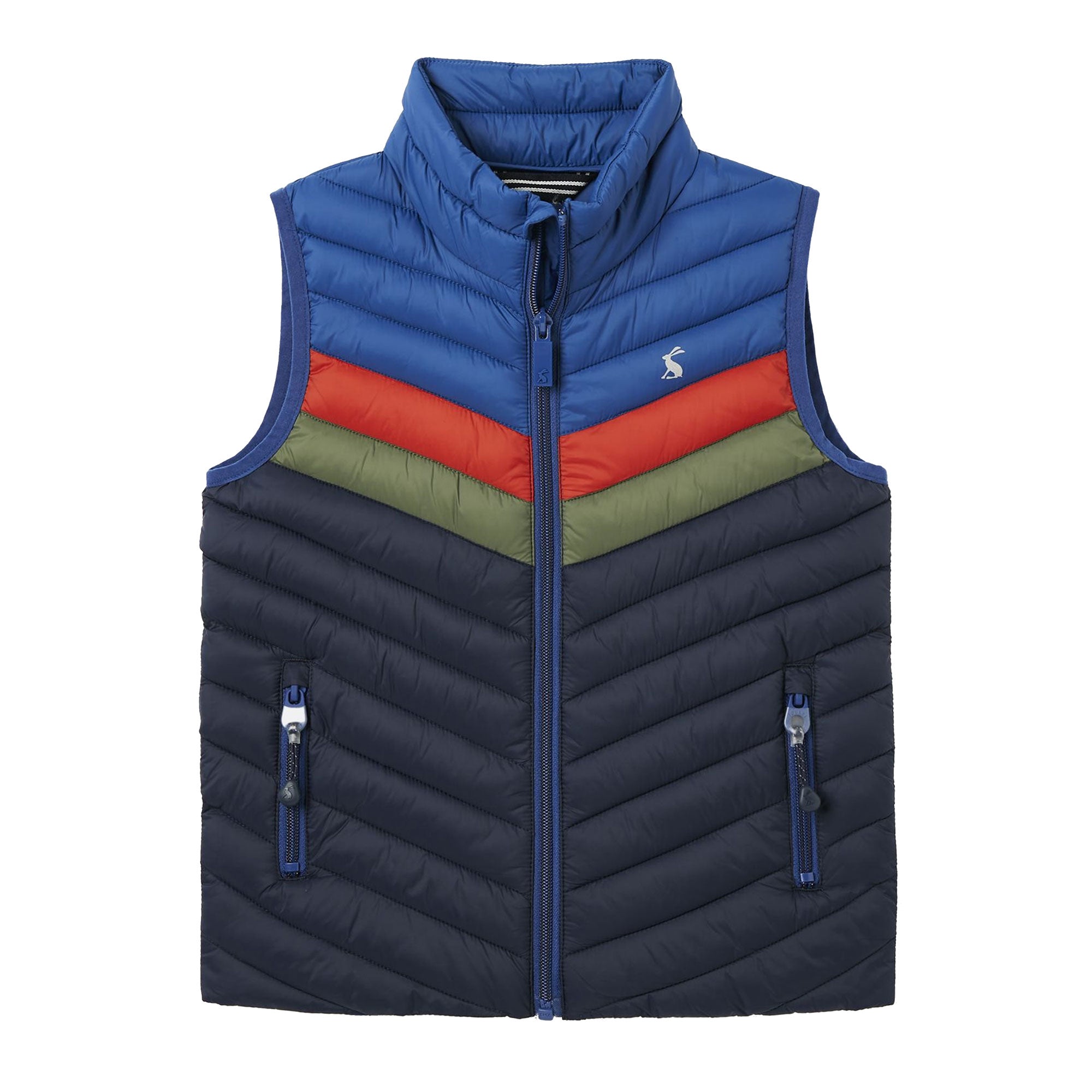 Joules Boys Colourblock Packable Gilet