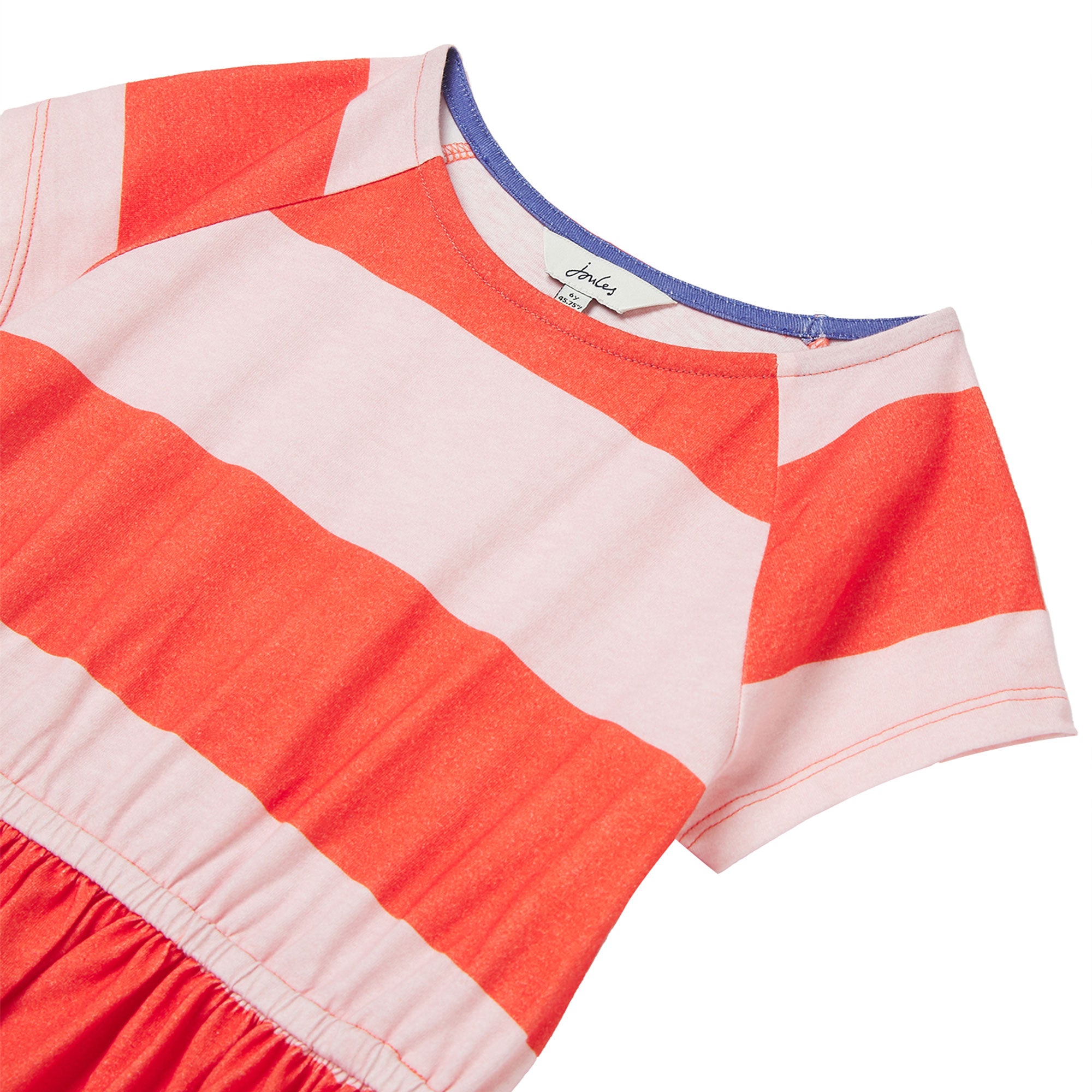 Joules Girls Jude Short Sleeve Jersey Dress
