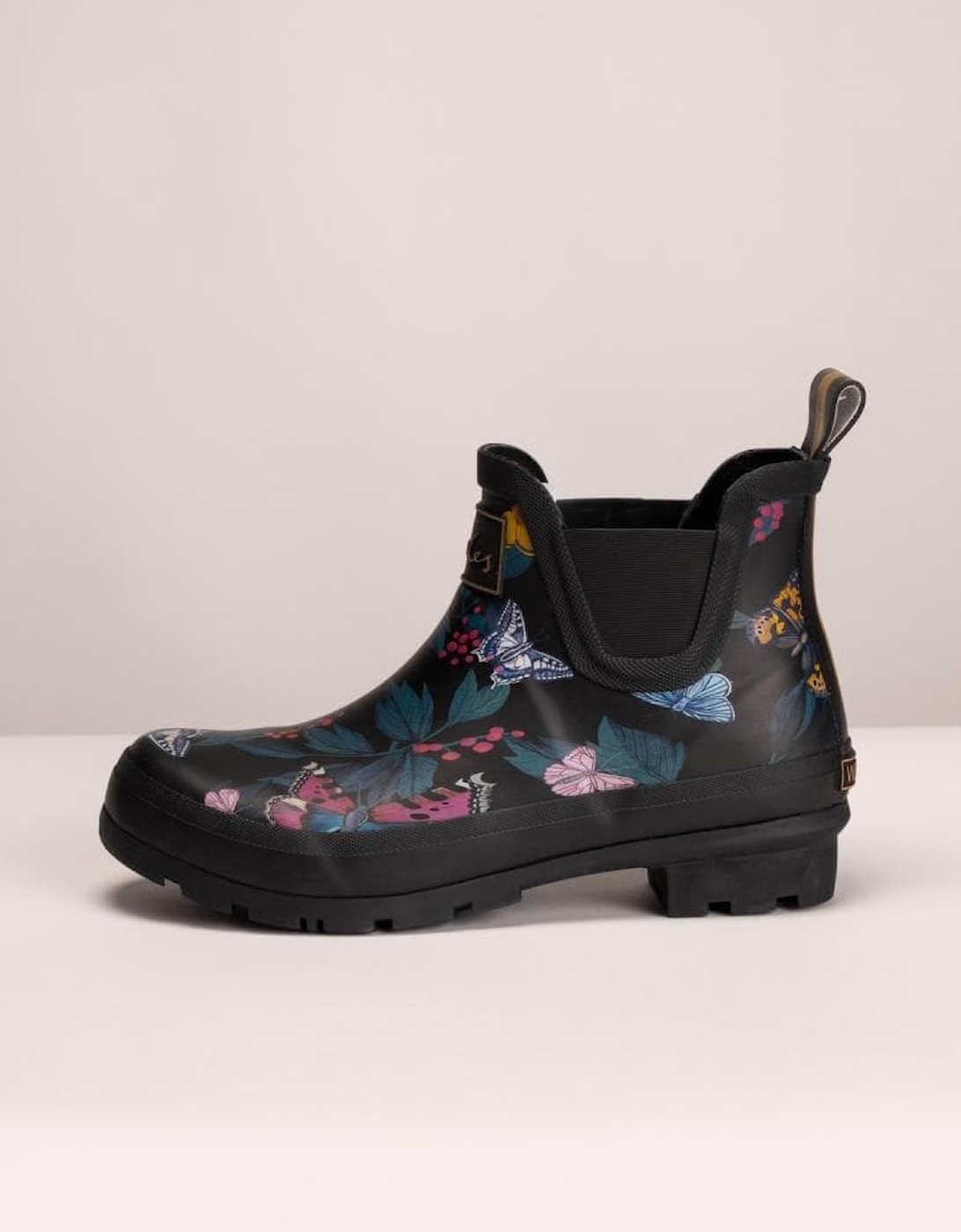 Joules Short Height Printed Welly Wellibob