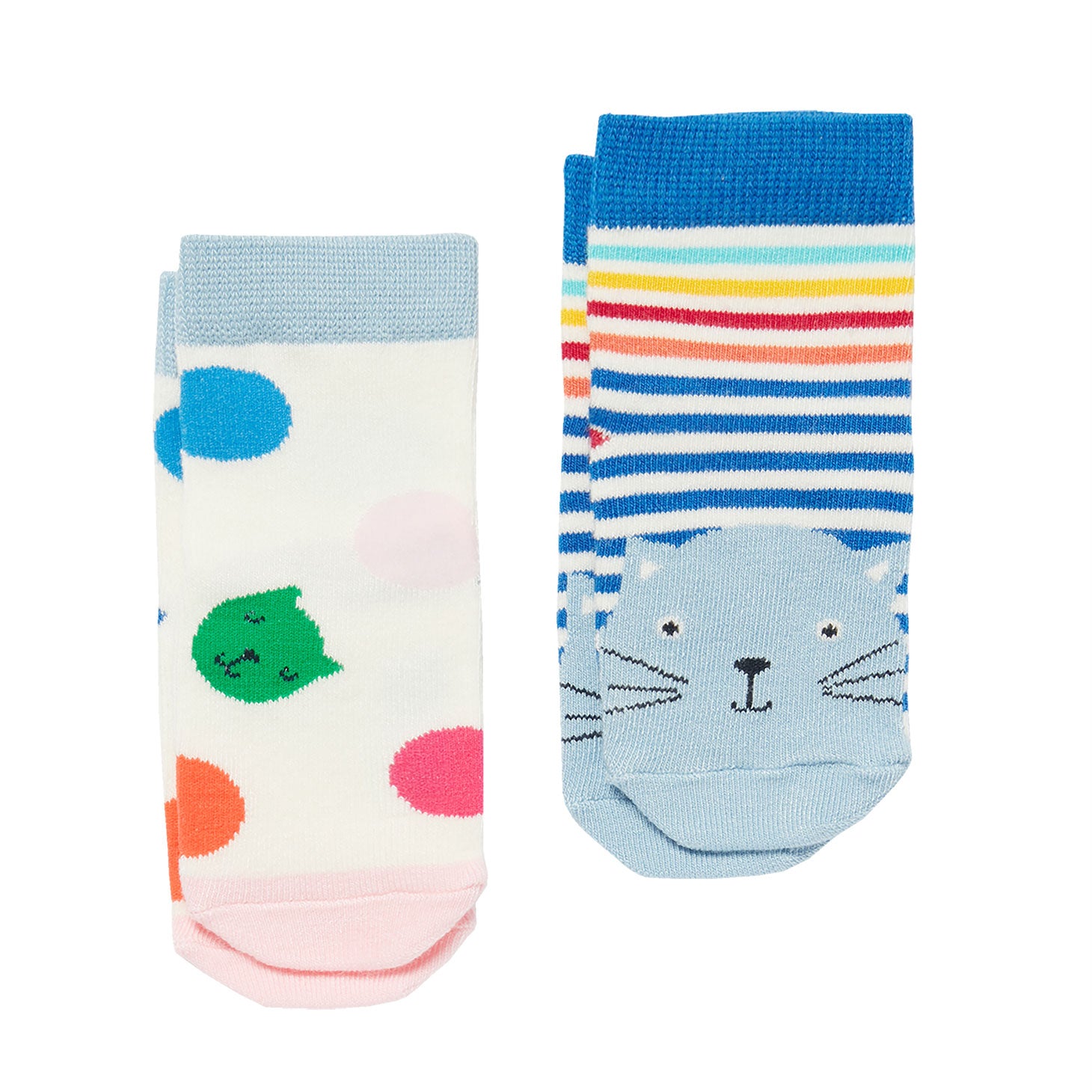 Joules Baby Neat Feet 2 Pack Of Socks