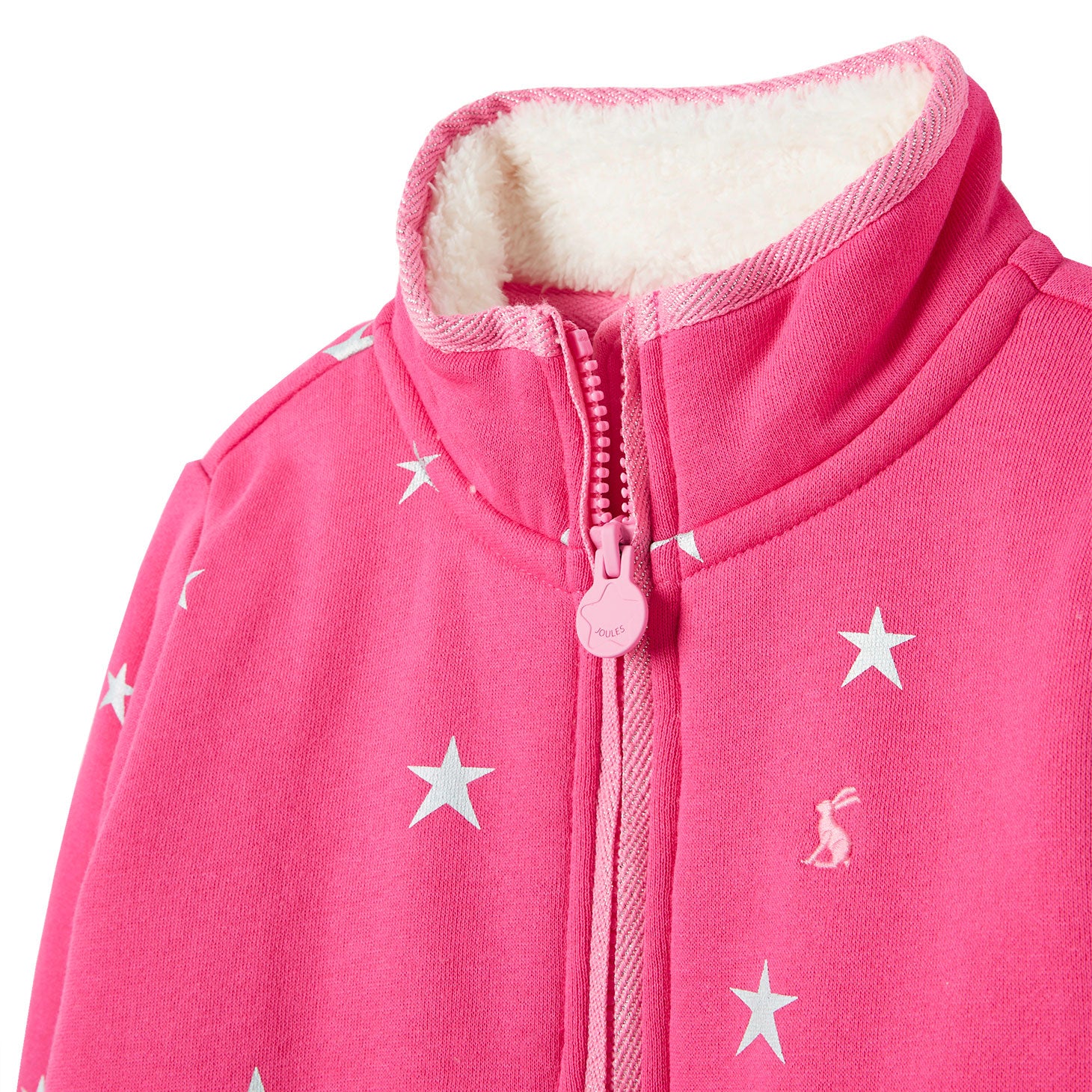 Joules Girls Fairdale Luxe Fleece Lined Sweater