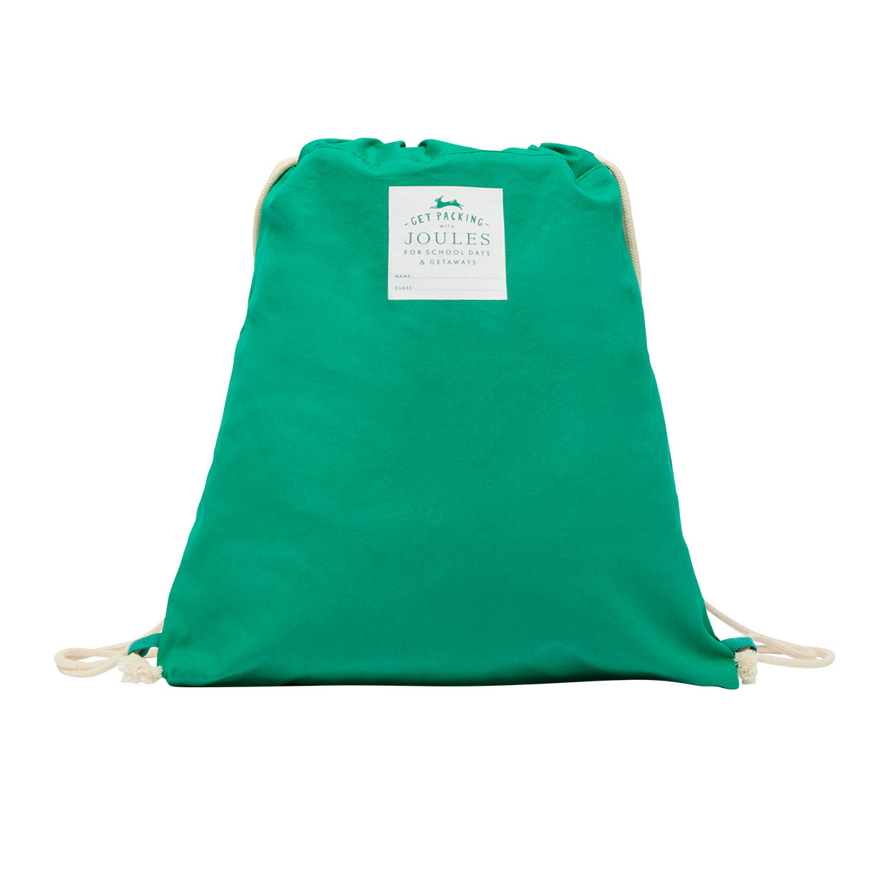 Joules Boy Dinosaurs Active Canvas Drawstring Bag