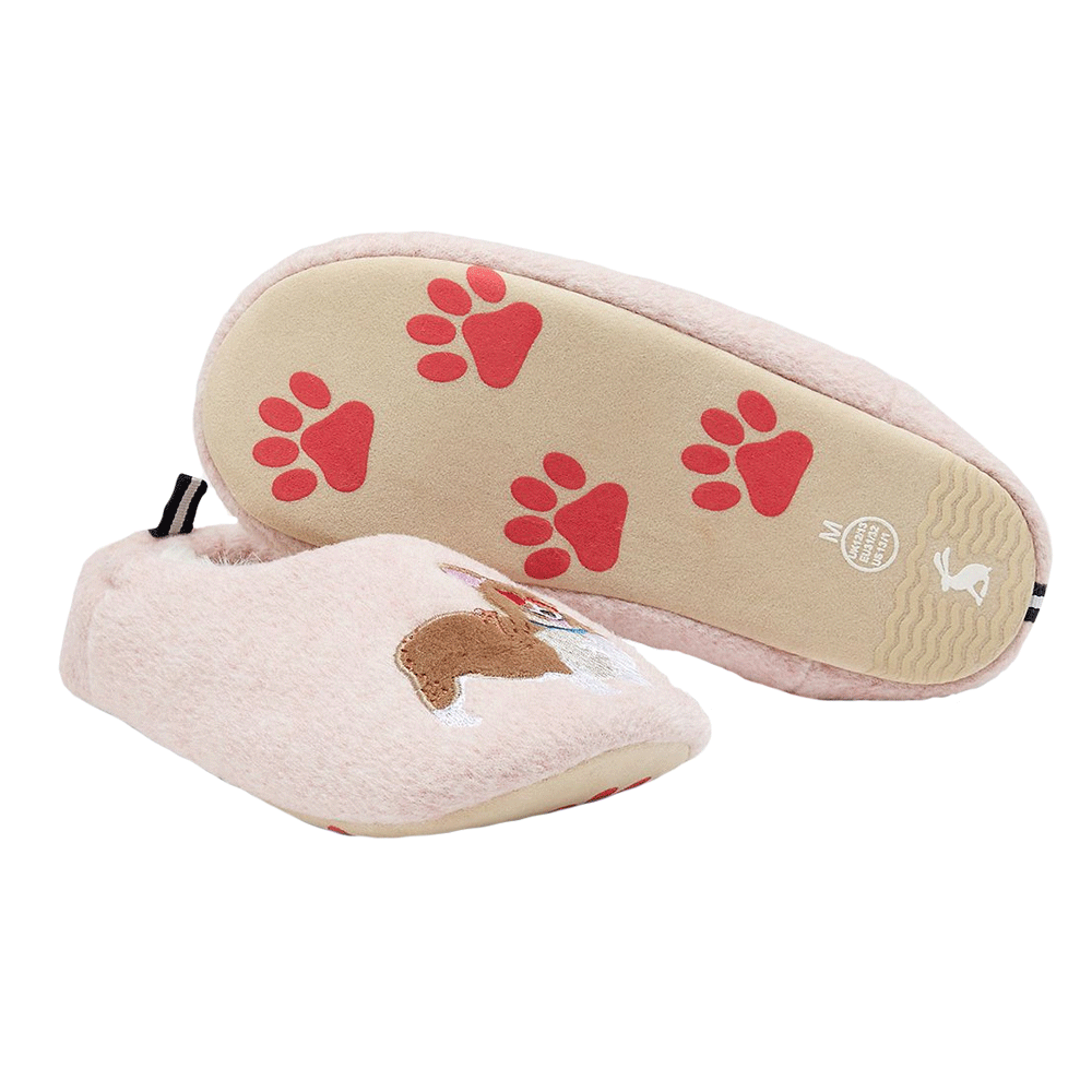 Joules Girls Junior Slippet Felt Mule with Applique Detail