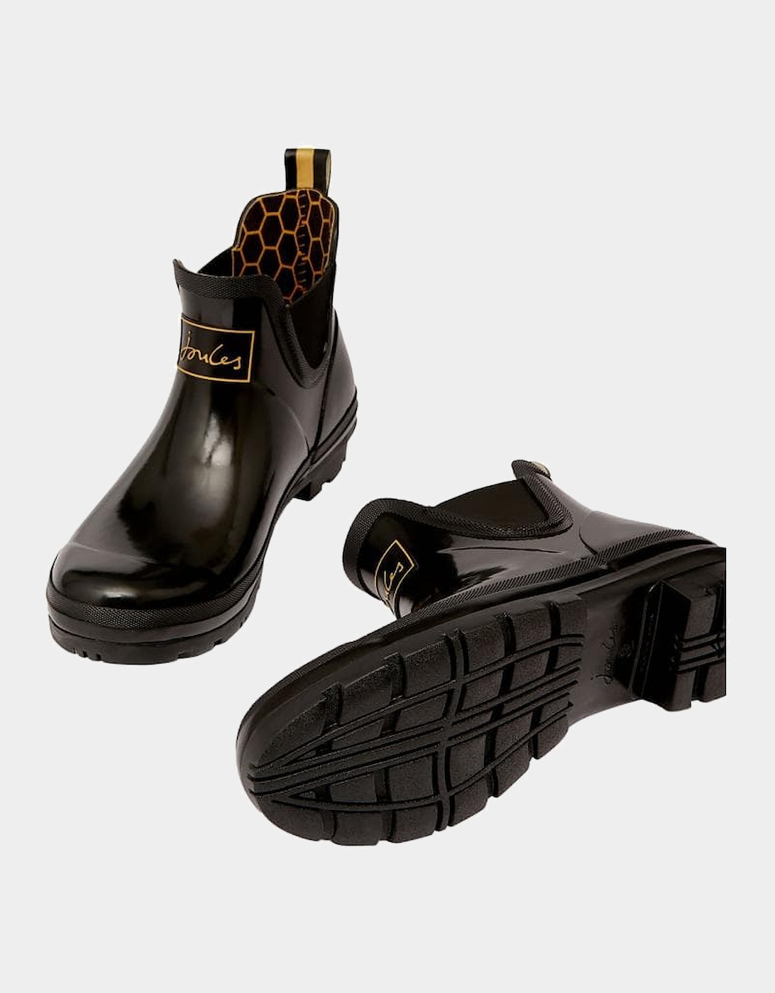 Joules Short Height Printed Welly Wellibob