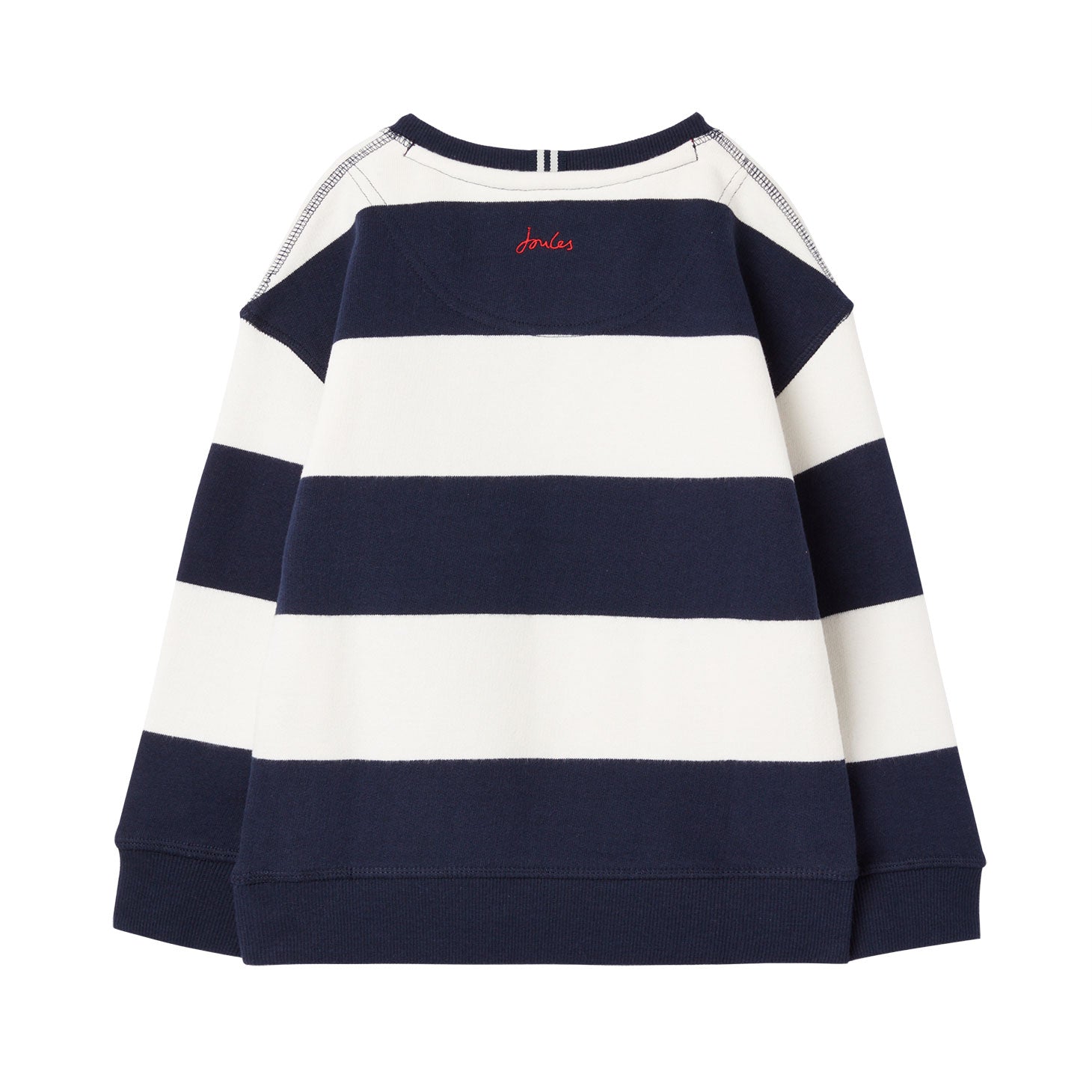 Joules Boy Monty Stripe Crew Neck Sweatshirt