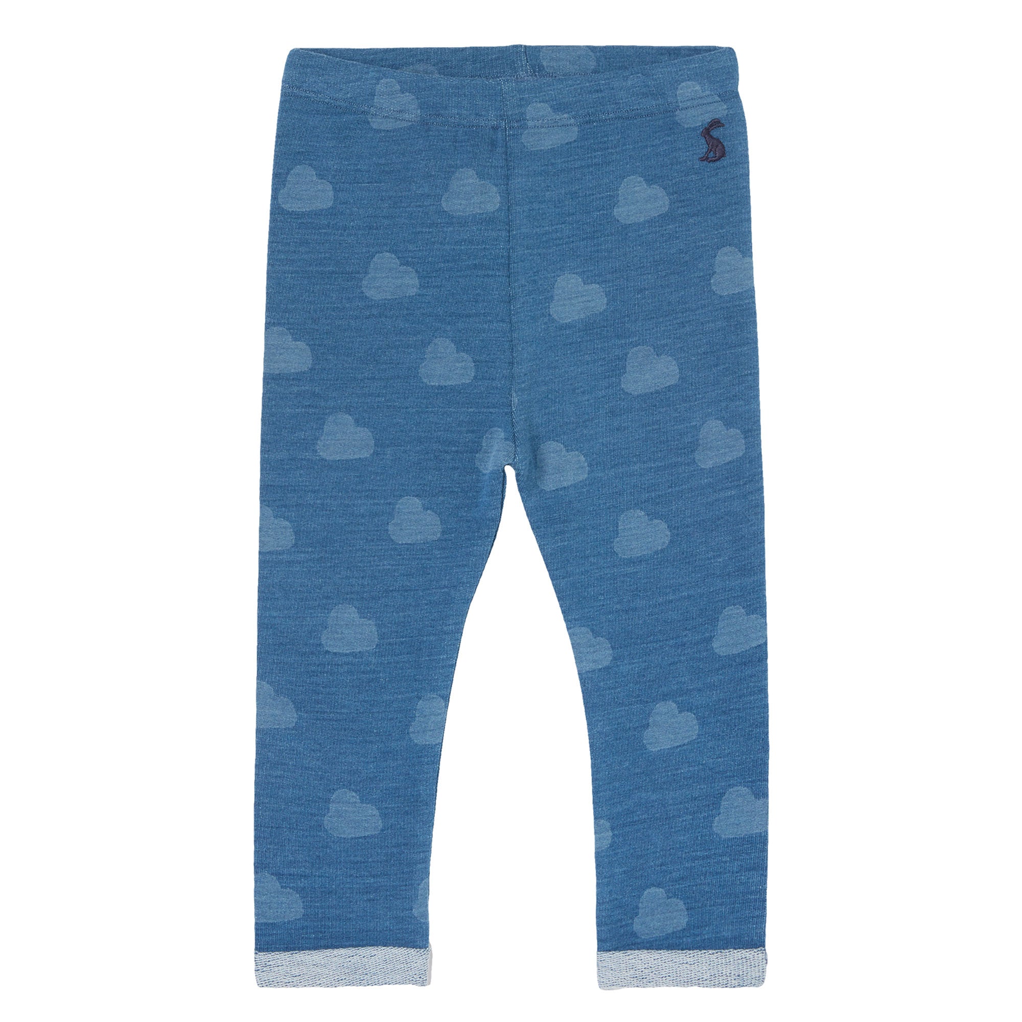 Joules Baby Girls Minnie Print Denim Leggings