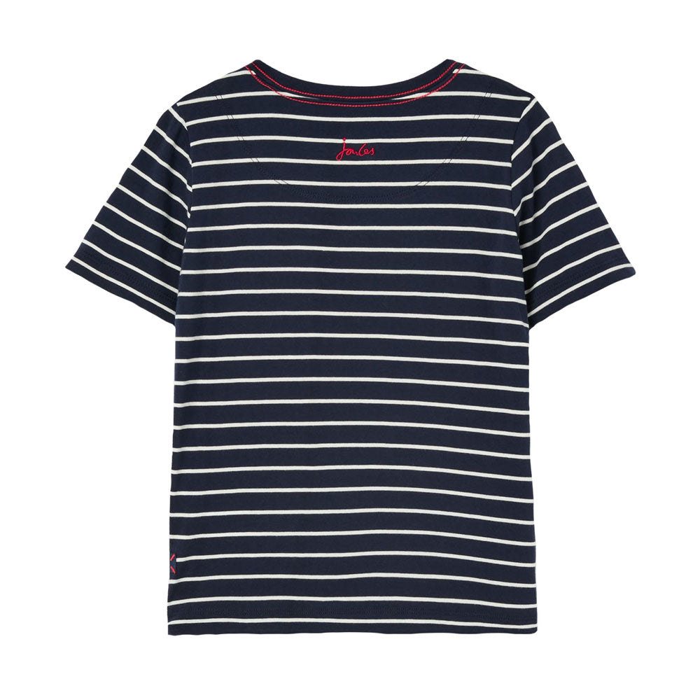 Joules Boys Zipadee Short Sleeve Zip Dinosaur Artwork T-Shirt