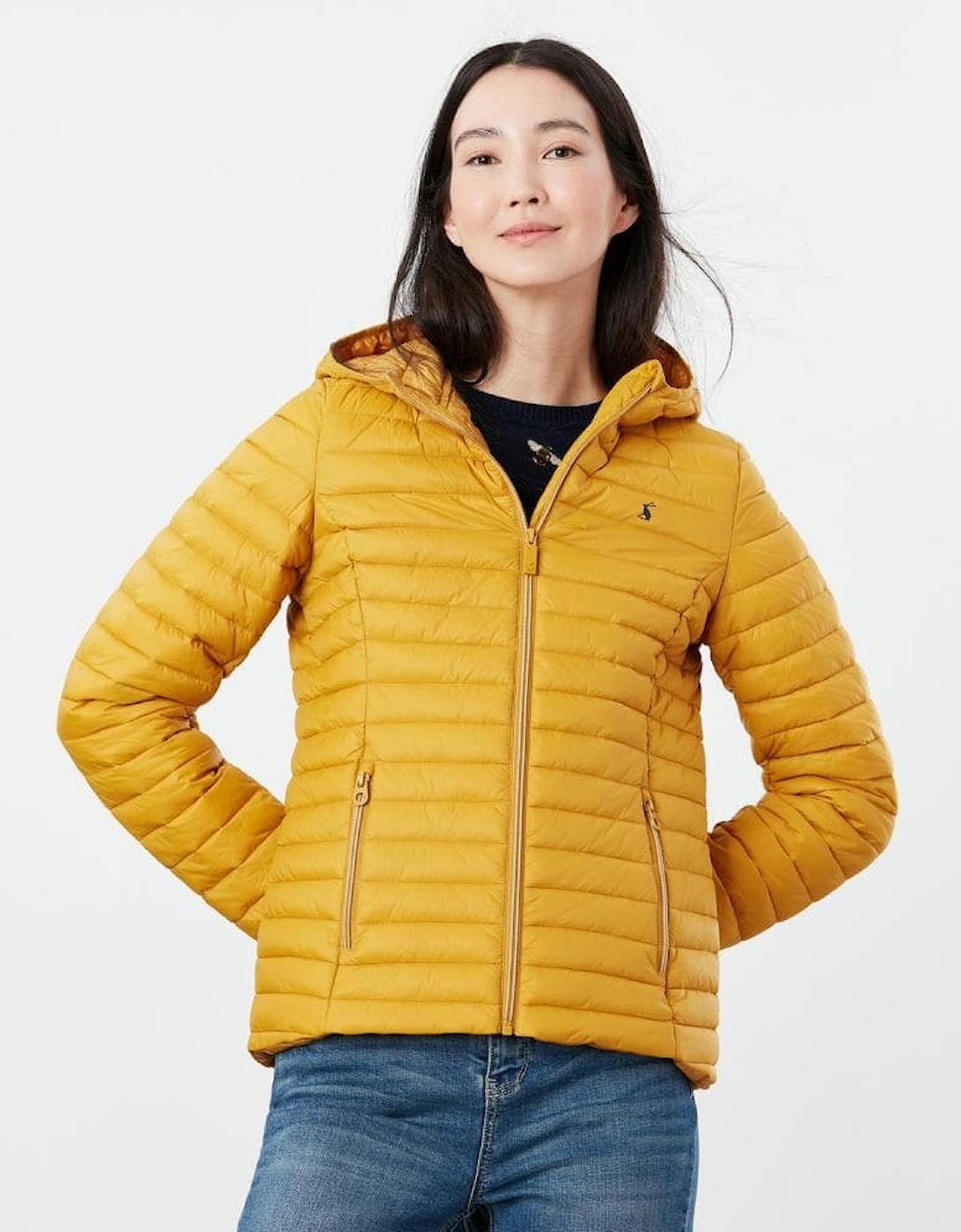 Joules Water Resistant Packable Puffer Coat