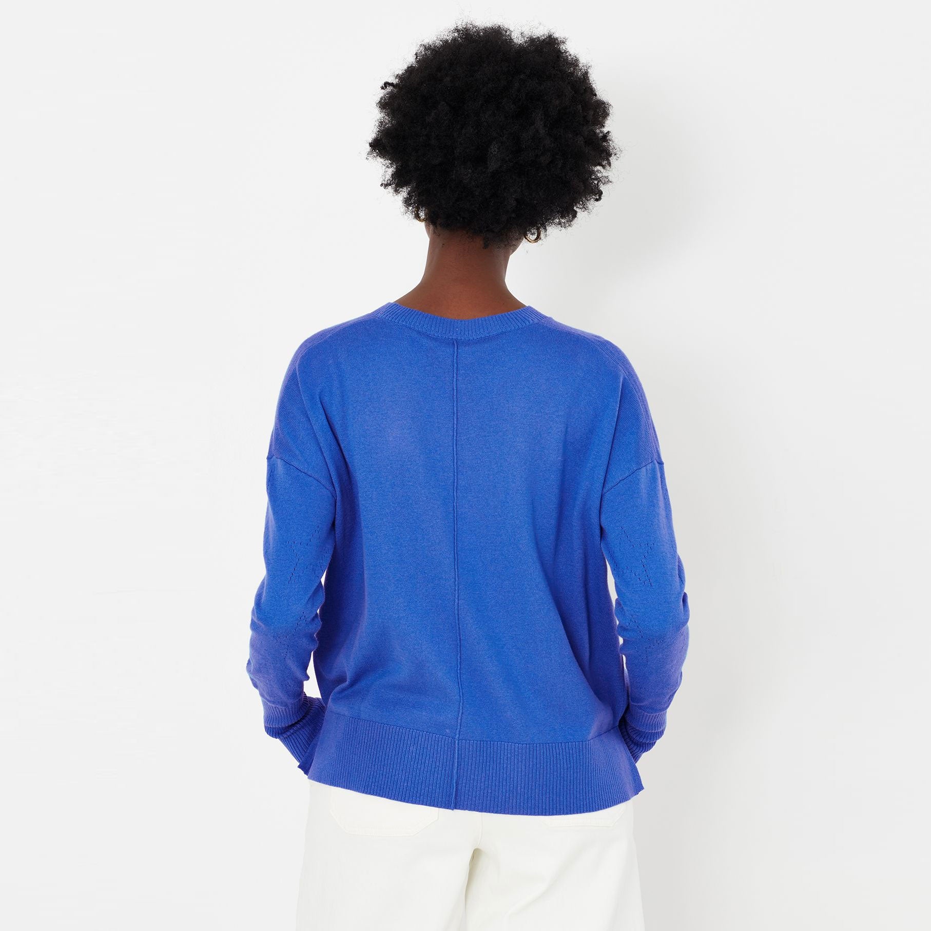 Joules Ladies Juniper Star Pointelle Jumper