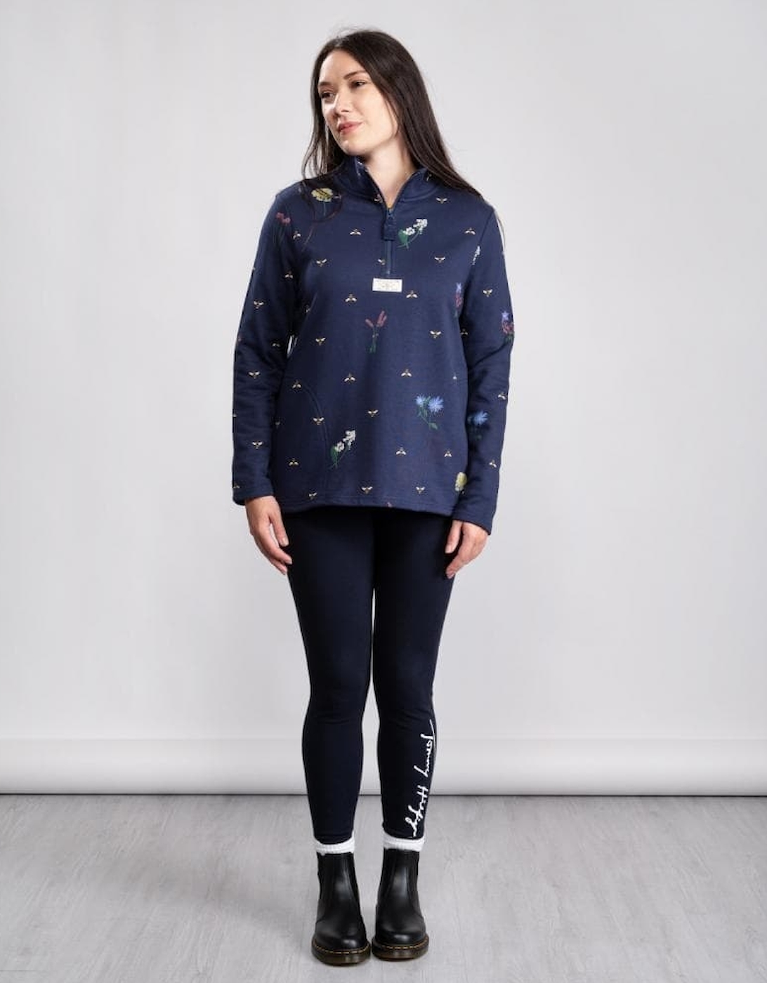 Joules Casual Half Zip Sweatshirt Pip