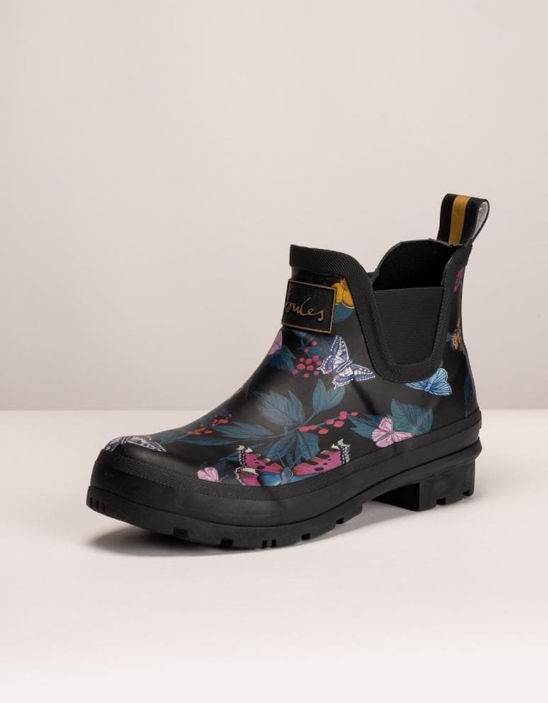 Joules Short Height Printed Welly Wellibob