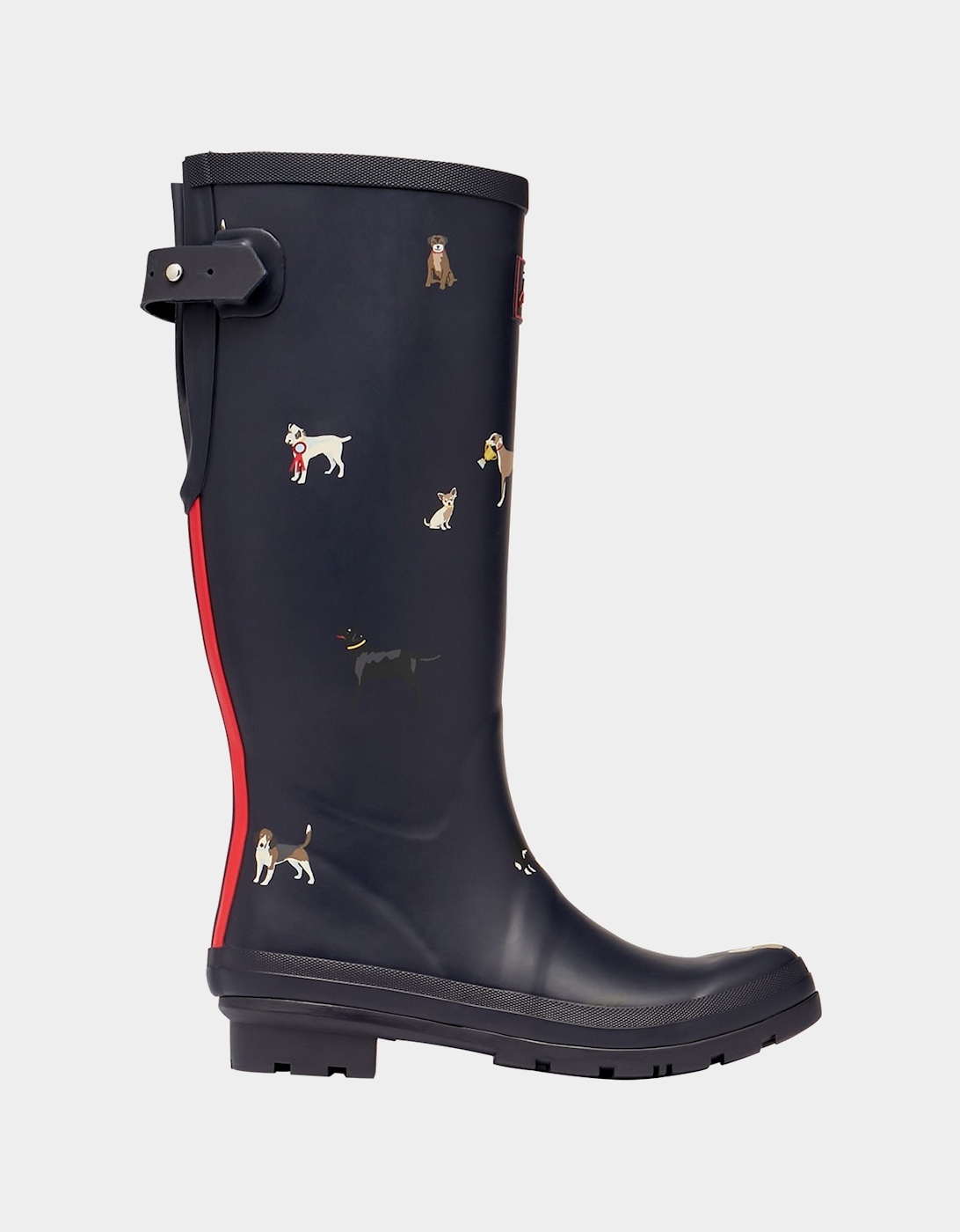 Joules Women&#xS Dog Adjustable Wellies (Navy)