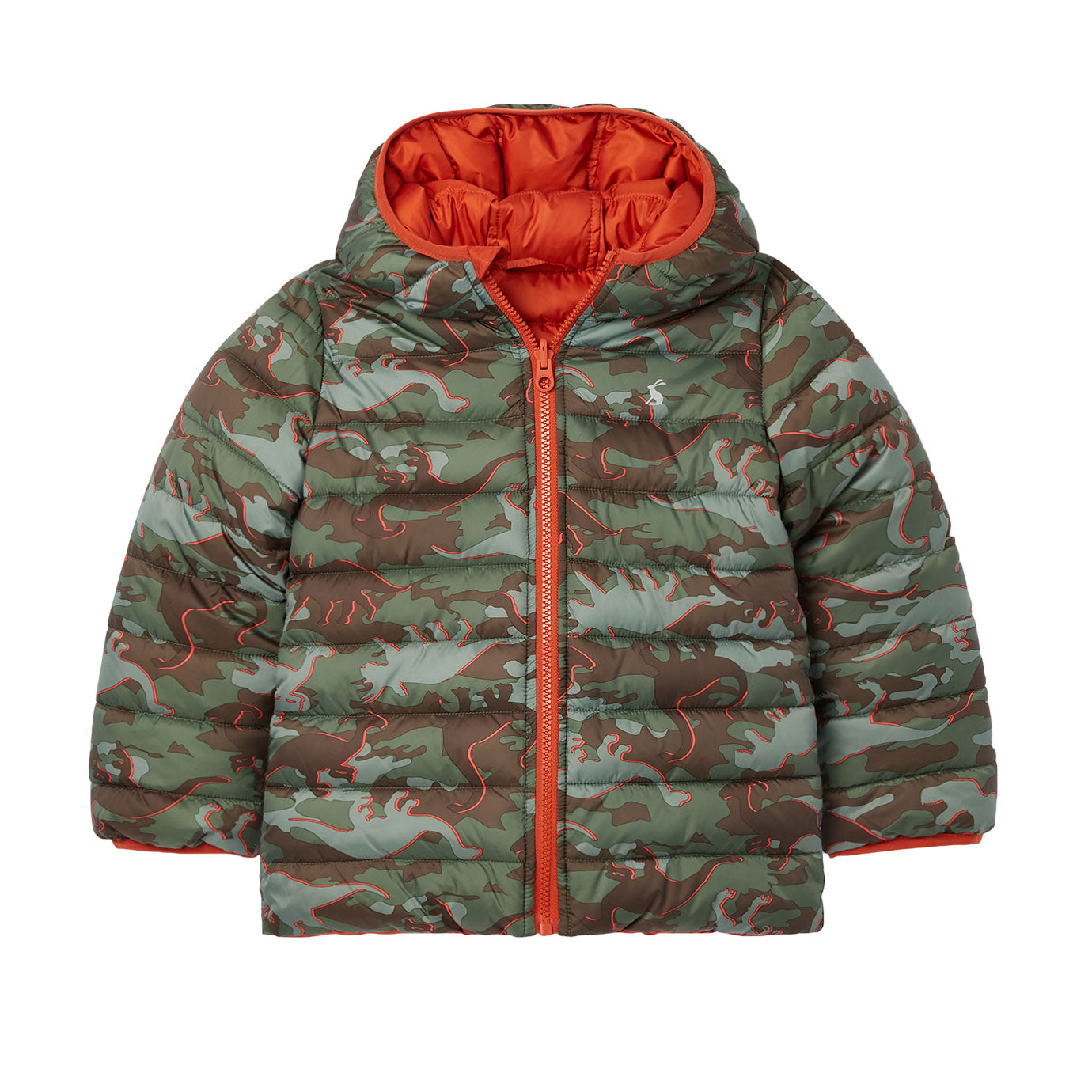 Joules Boy Switch It Showerproof Printed Reversible Jacket