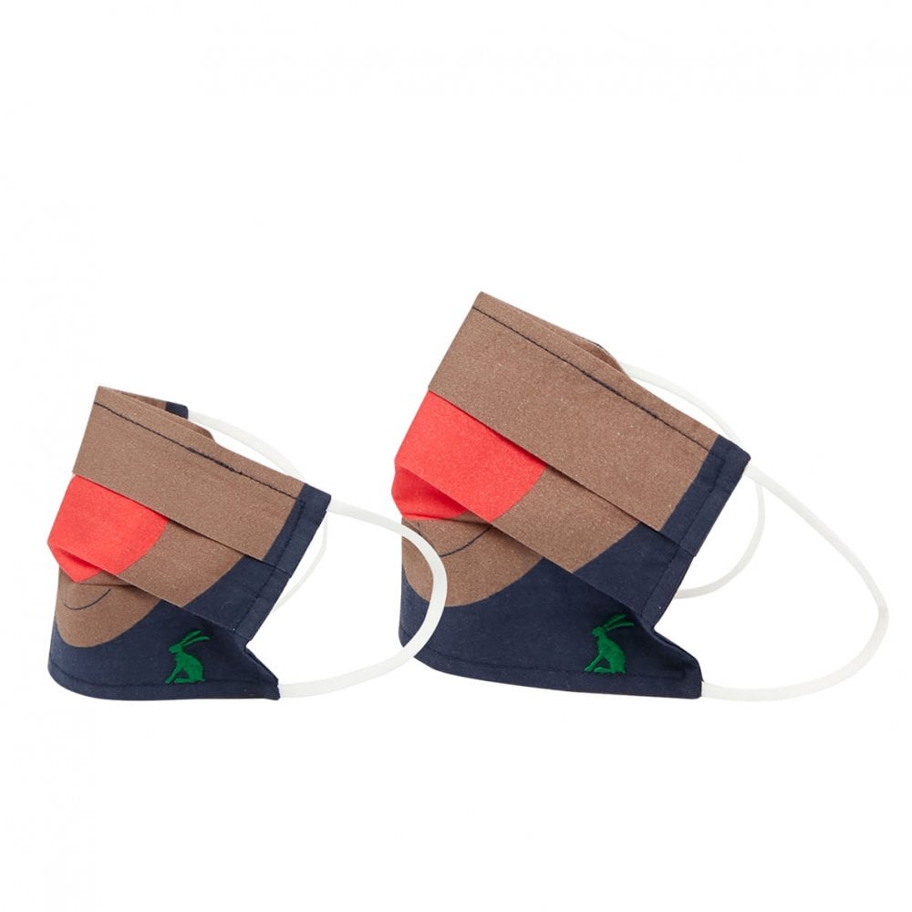 Joules Christmas Family 6-Pack of Face Masks