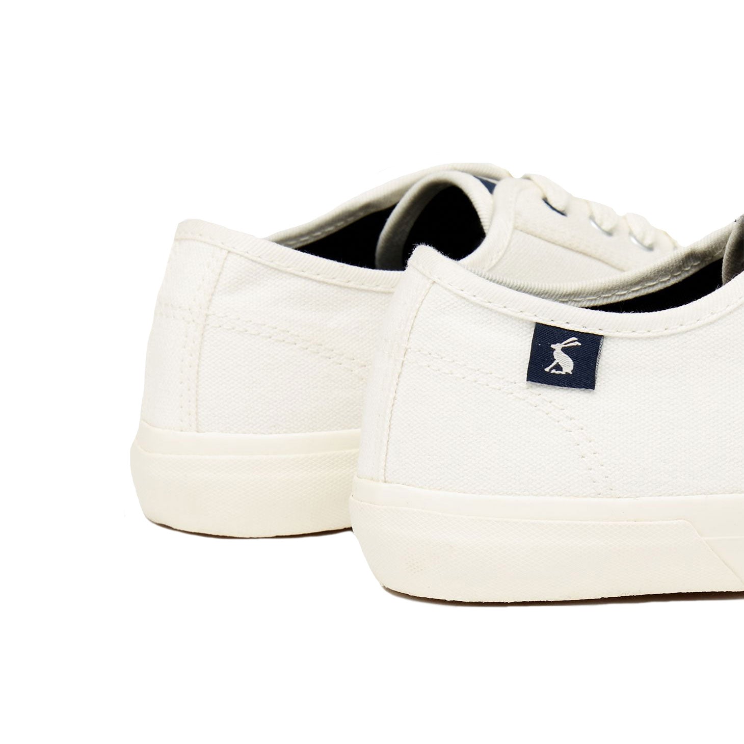 Joules Ladies Organic Coast Pump Lace Up Trainer