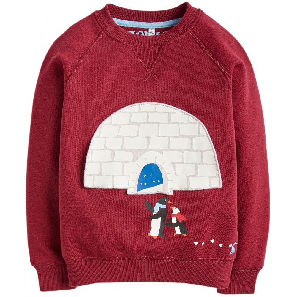 Joules Young Boys Ventura Igloo Sweatshirt