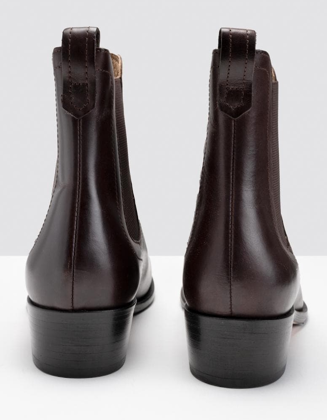 Joules Stamford Heeled Leather Chelsea Boot