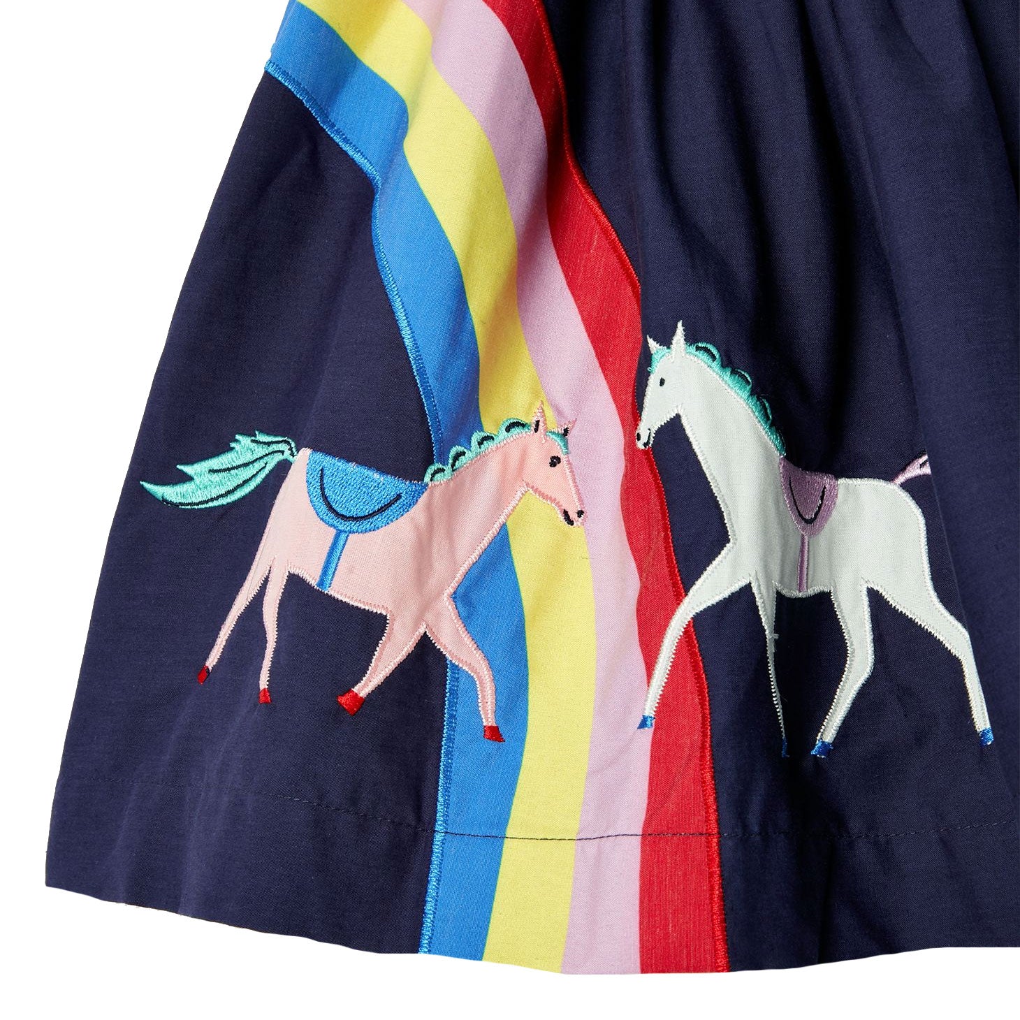 Joules Girls Ariel Applique Skirt