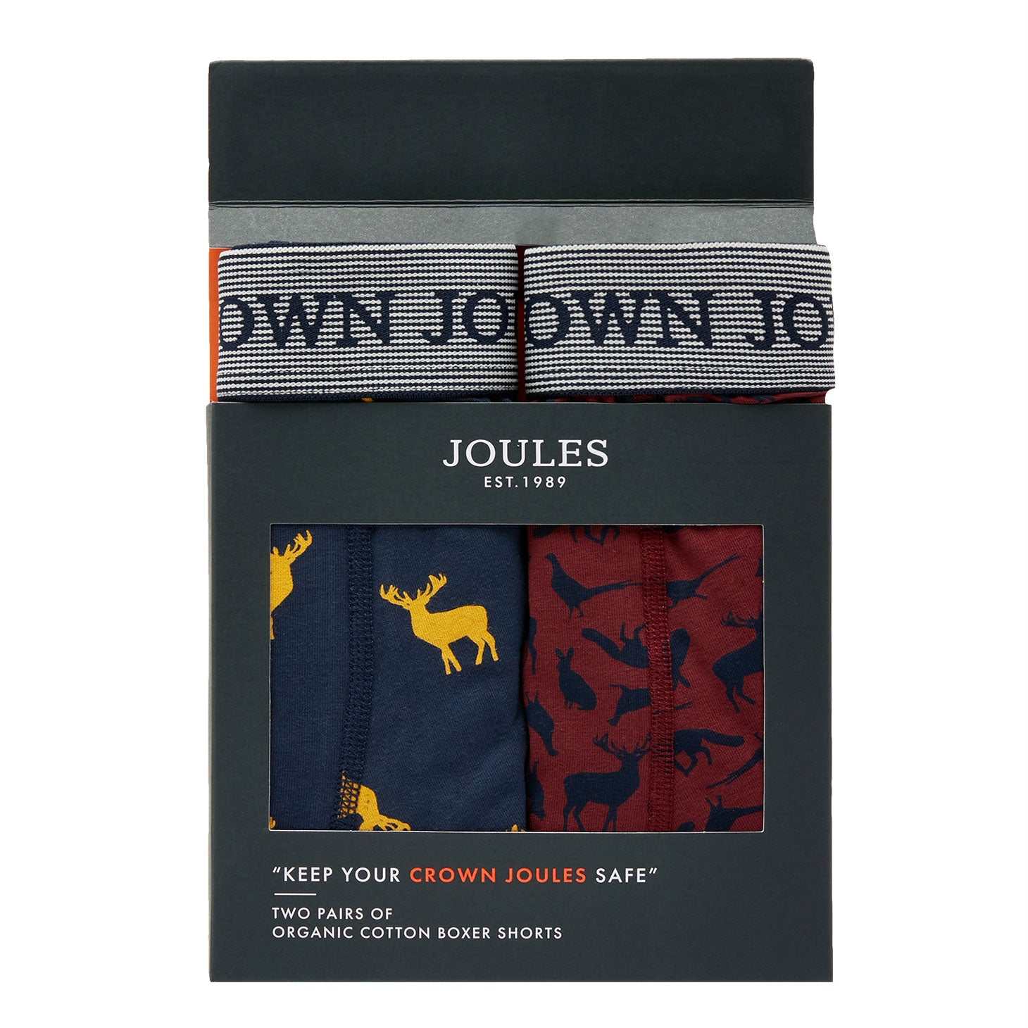 Joules Mens Crown Joules Underwear 2 Pk