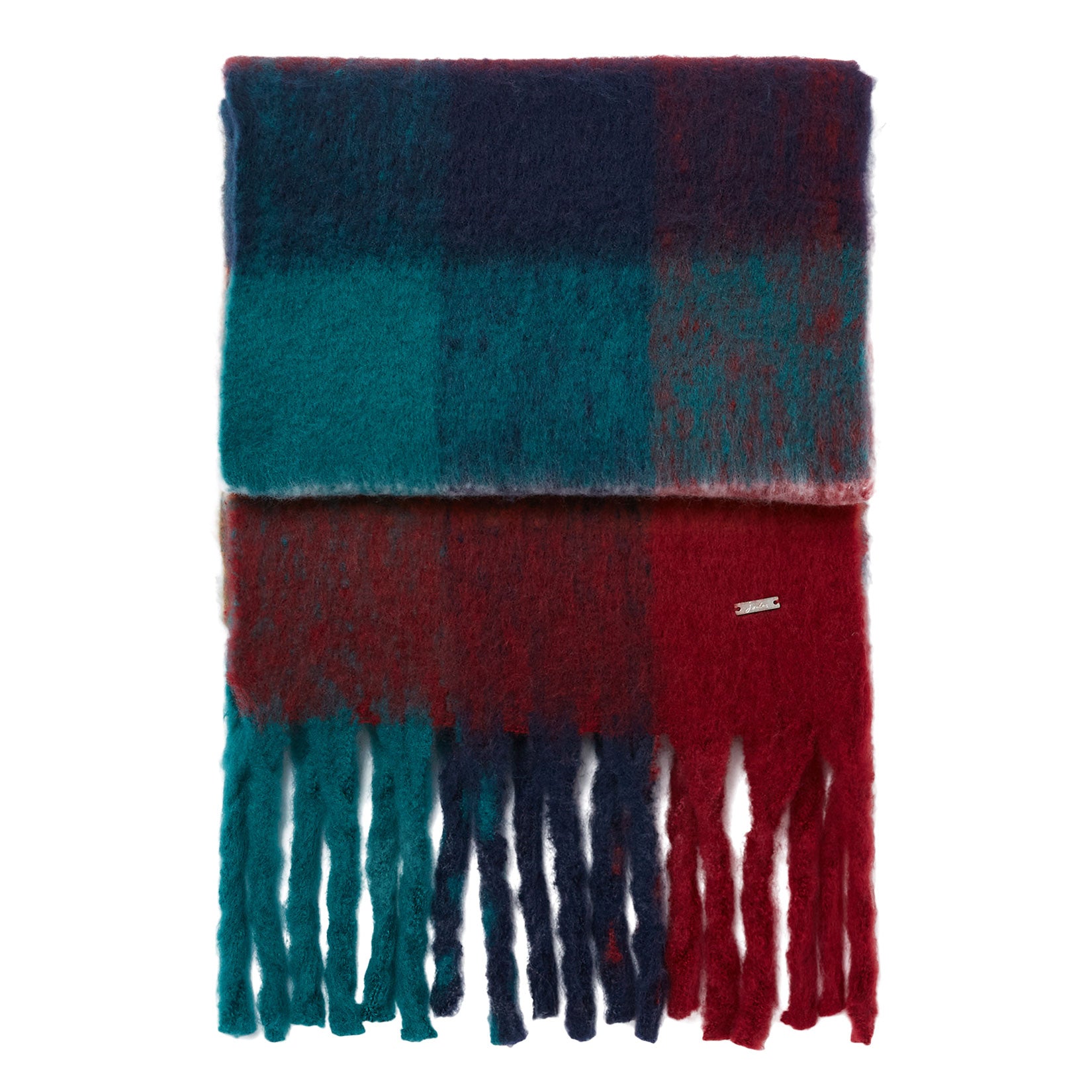 Joules Ladies Folley Brushed Check Scarf