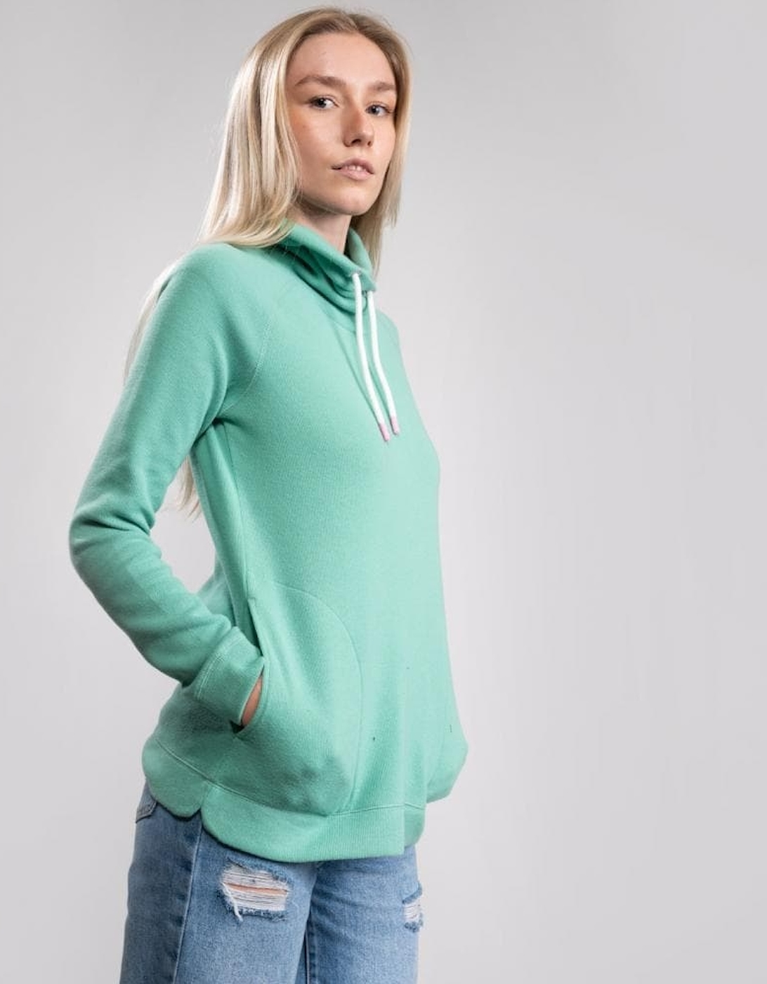 Joules Ribbed Hoodie Nadia