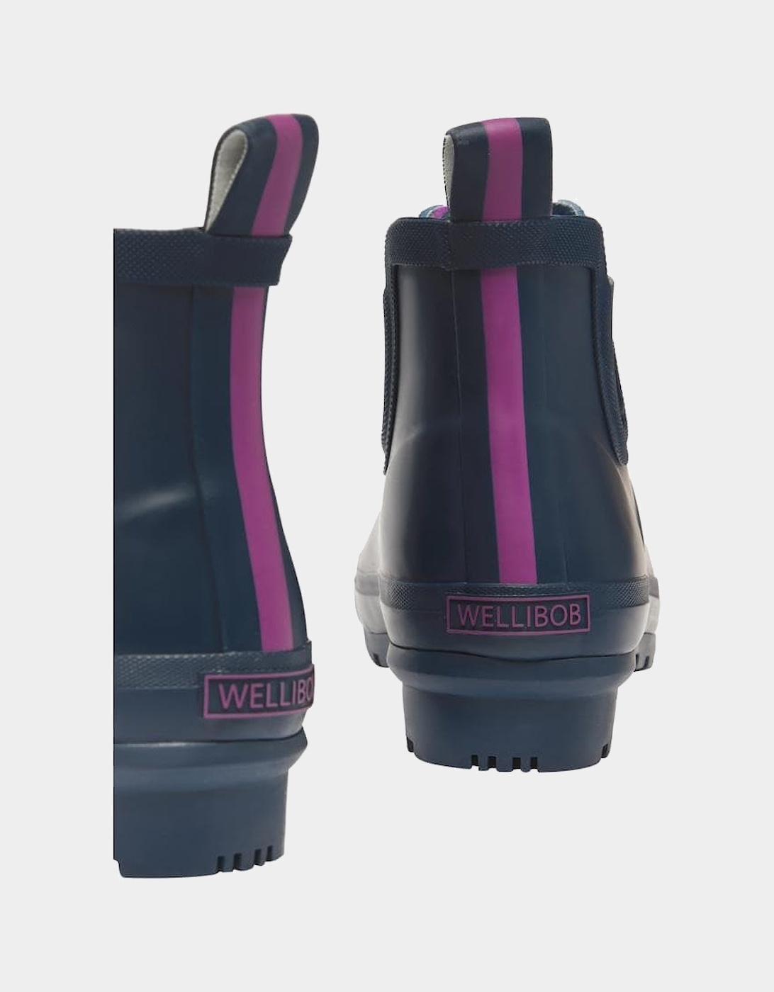 Joules Short Height Printed Welly Wellibob