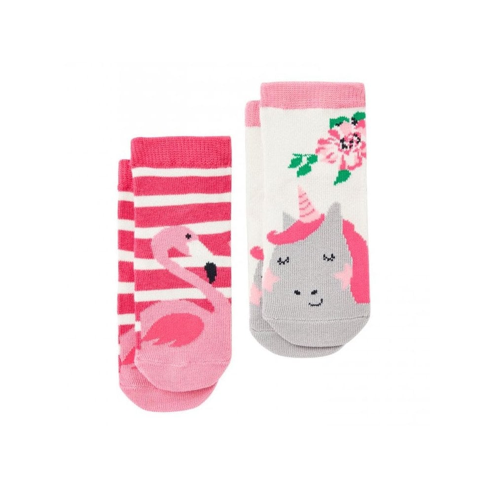 Joules Baby Girls Neat Feet Character Socks