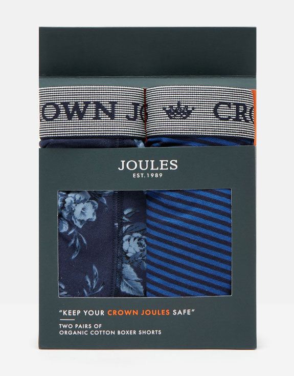 Joules Mens Crown Joules 2 Pack Underwear