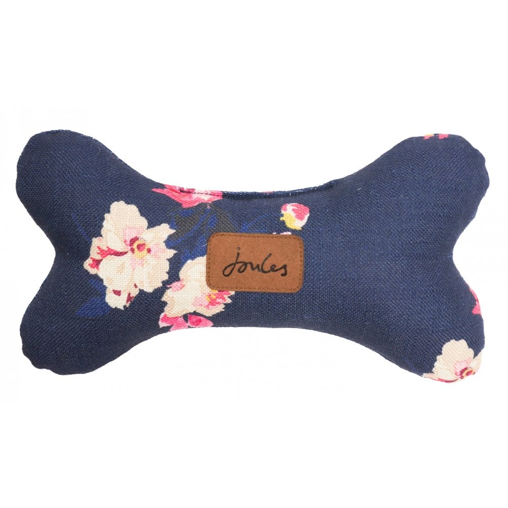 Joules Floral Bone Dog Toy