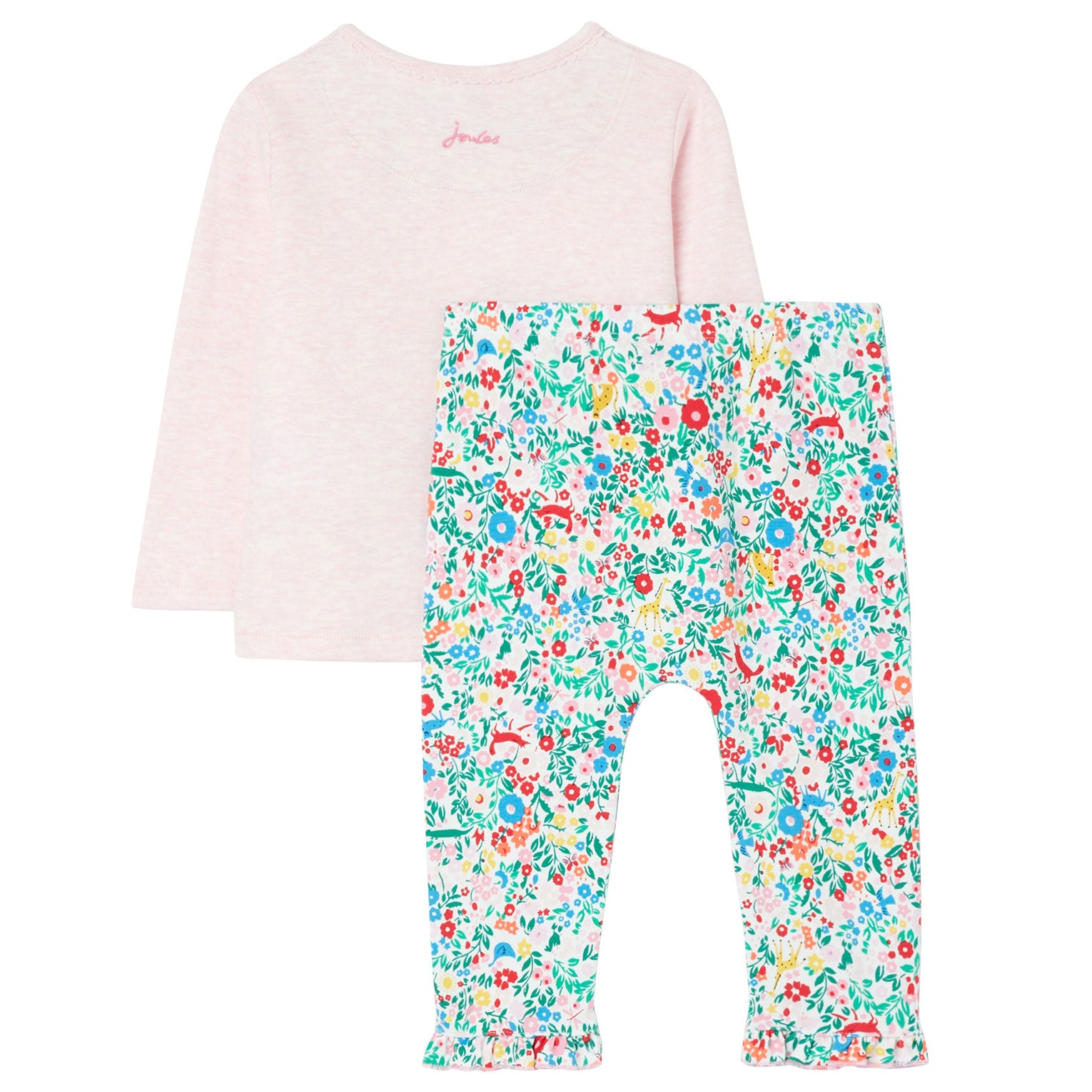 Joules Baby Poppy Crocodile Organic Grown Cotton Set