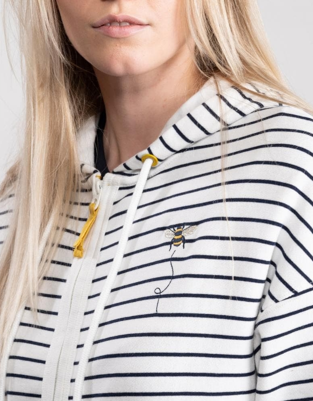 Joules Zip Through Sweatshirt Oakham Emb