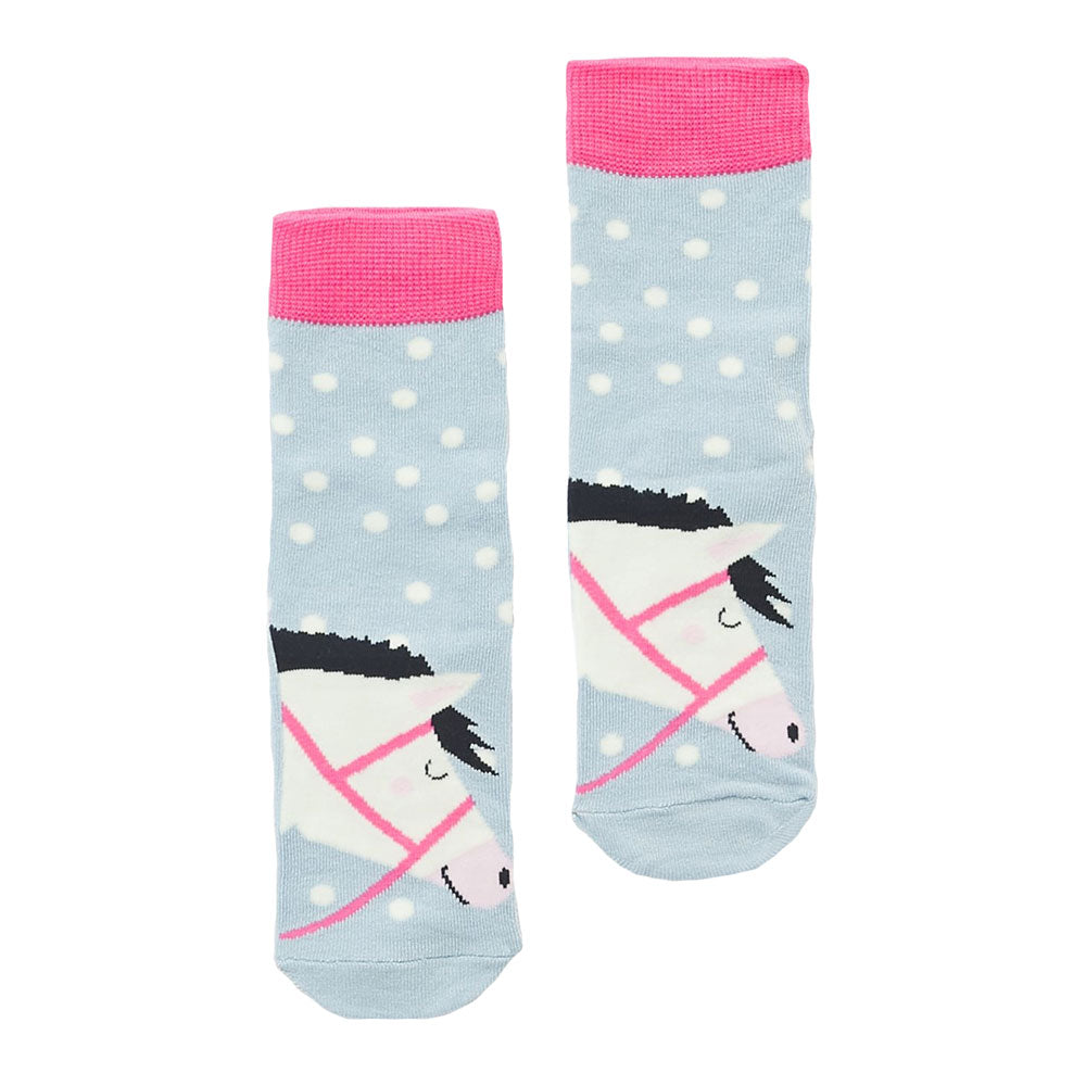Joules Girls Neat Feet Pony Socks