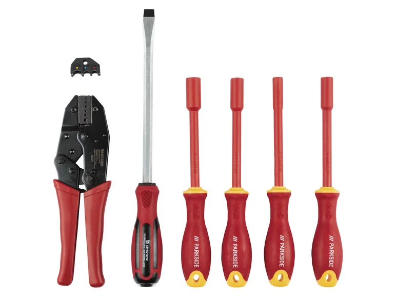 PARKSIDE® Coffret d'outils d'électricien, 83 pièces