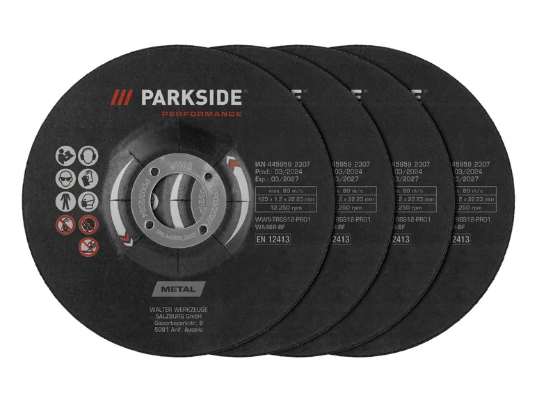 PARKSIDE PERFORMANCE® Disque pour meuleuse d'angle
