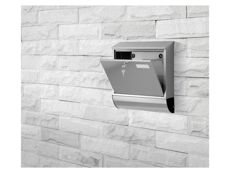 Boîte aux lettres en acier inoxydable