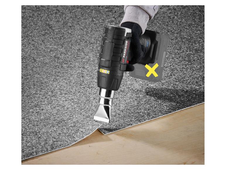 Décapeur thermique sans fil PPHLGA 20-Li A2, 20 V