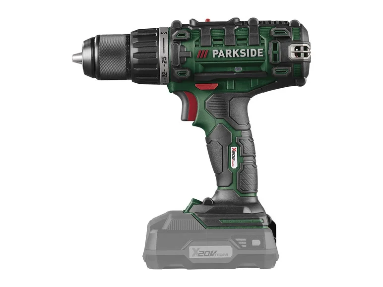 PARKSIDE® Perceuse-visseuse sans fil 20 V PABS 20-Li G8, 20 V