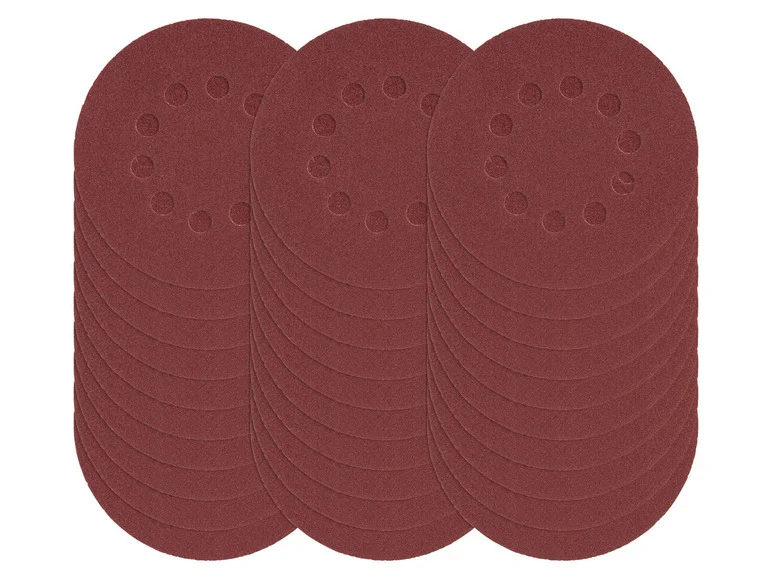 PARKSIDE® Set de feuilles abrasives, pour meuleuses excentriques
