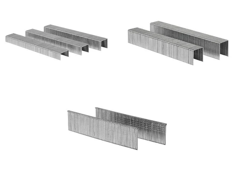 Set d'agrafes ou de clous